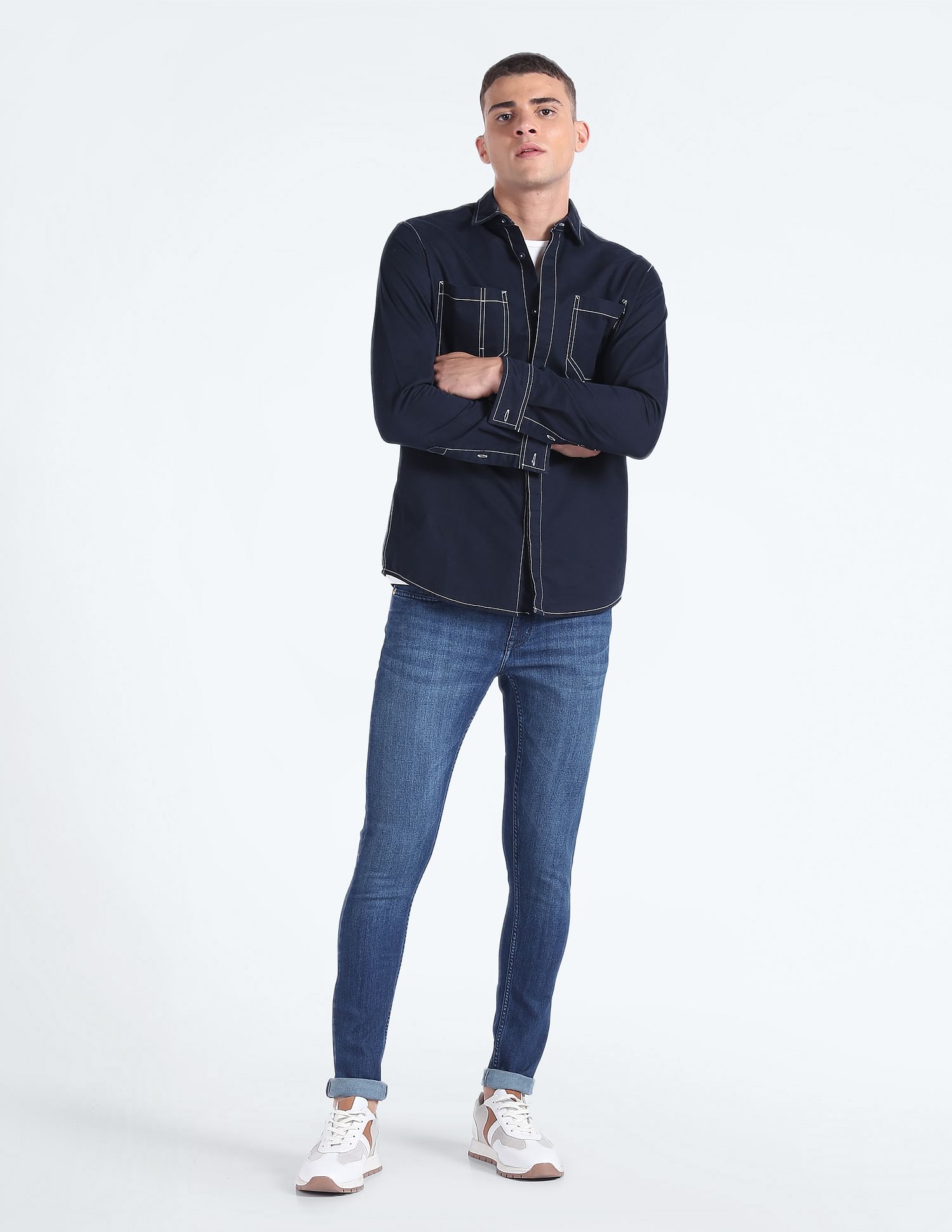 Flying Machine Low Rise Jackson Skinny Fit Jeans