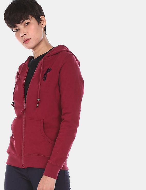 Buy U.S. Polo Assn. Hooded Zip Up Sweatshirt - NNNOW.com