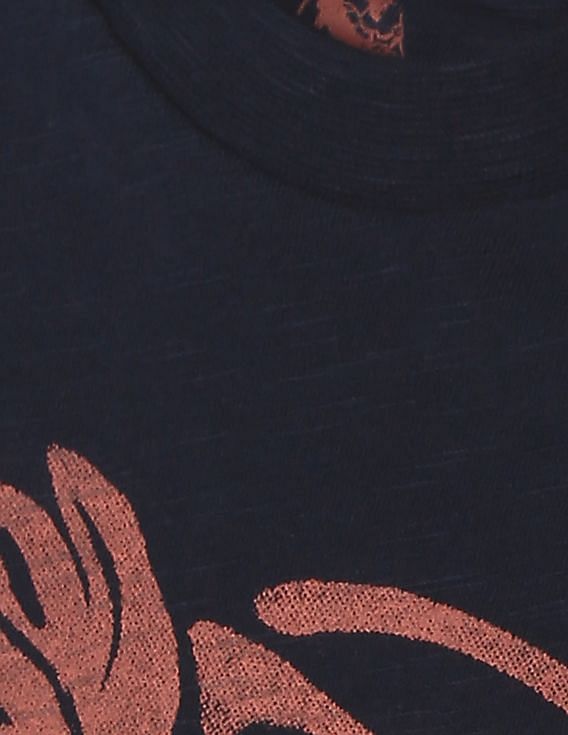 U.S. Polo Assn. Kids Boys Crew Neck Brand Print T-Shirt