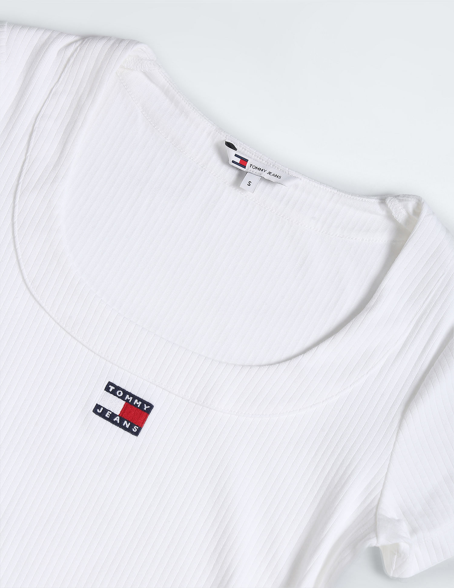 Tommy Hilfiger Slim Fit Ribbed T-Shirt