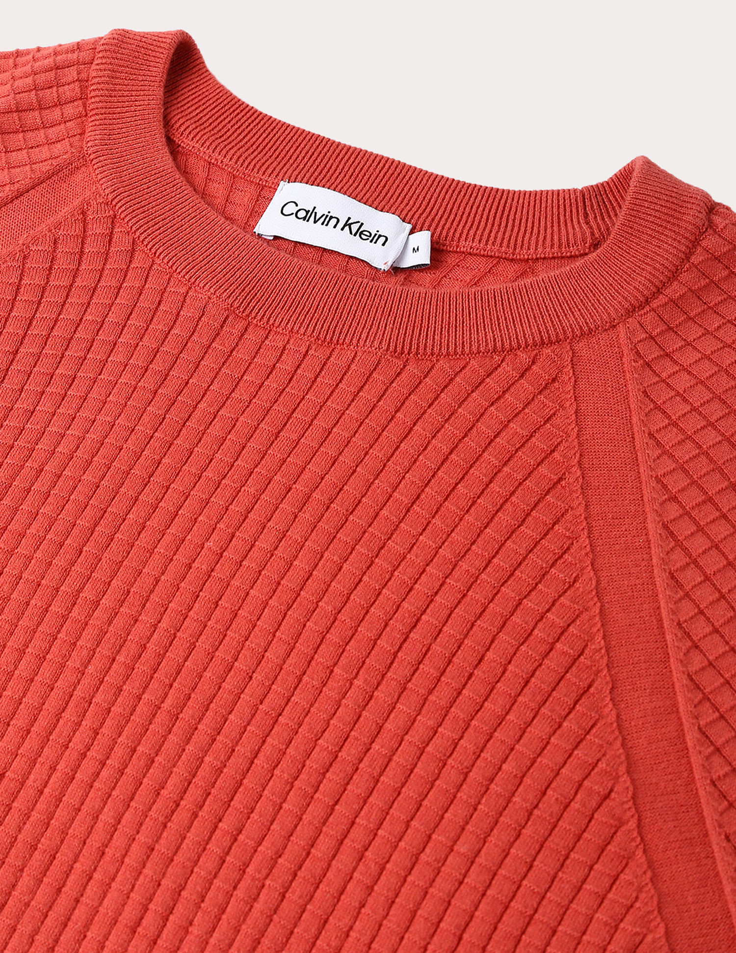 Calvin Klein Crew Neck Sustainable Cotton Sweater