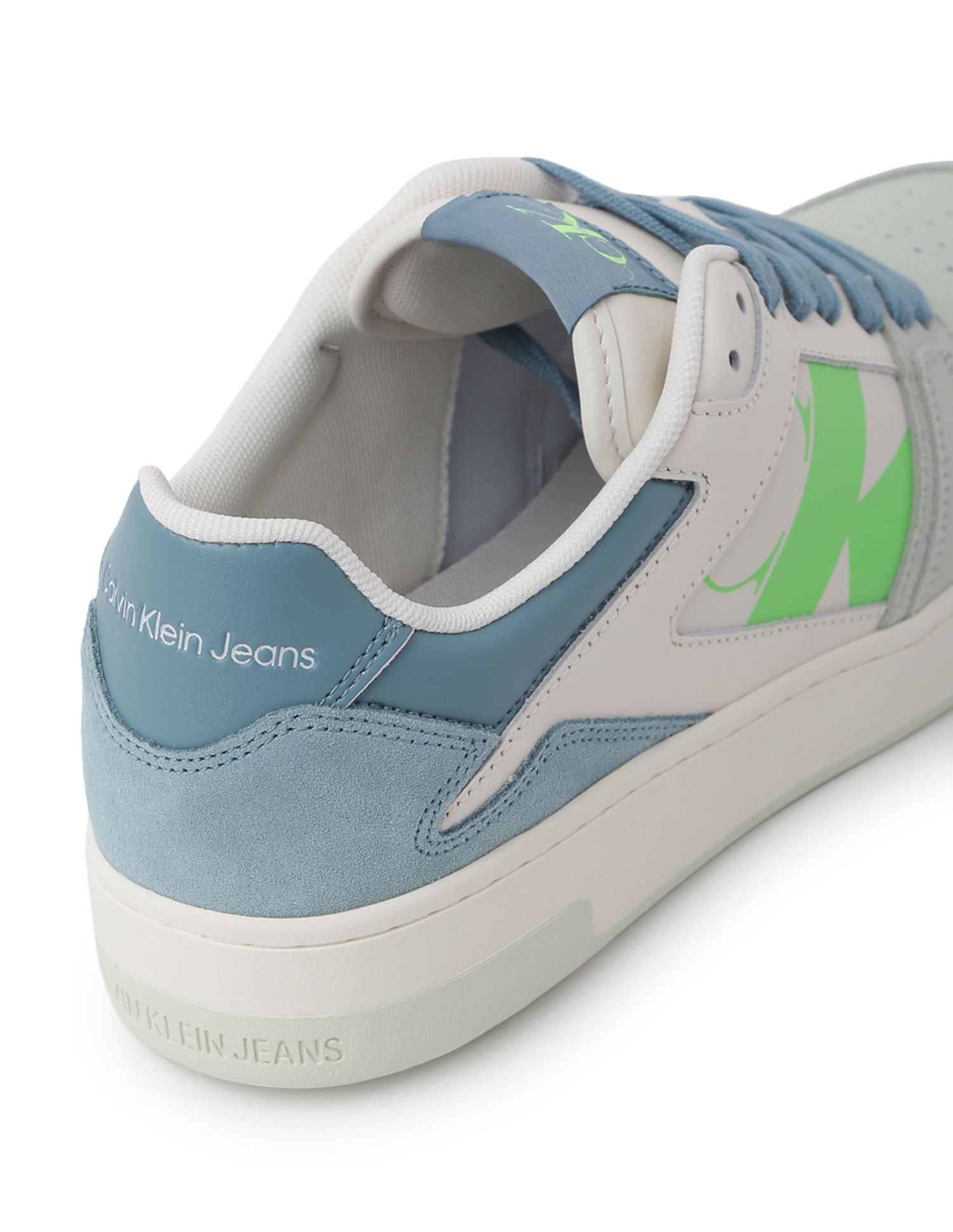 Buy Calvin Klein Lace Up Logo Colour Block Sneakers - NNNOW.com