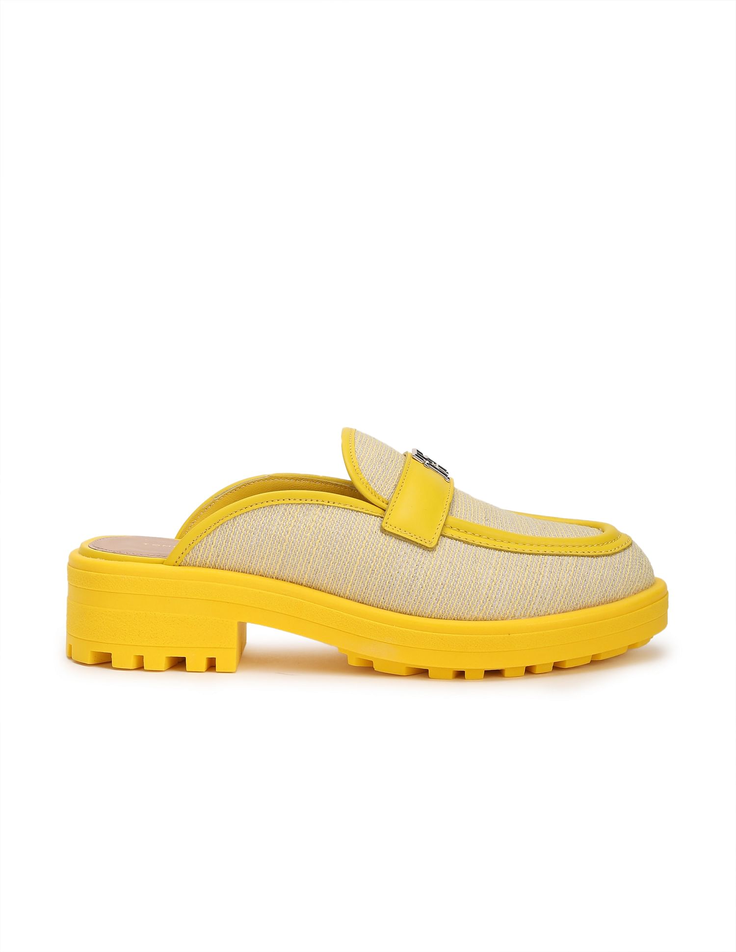 Tommy hilfiger yellow sandals new arrivals