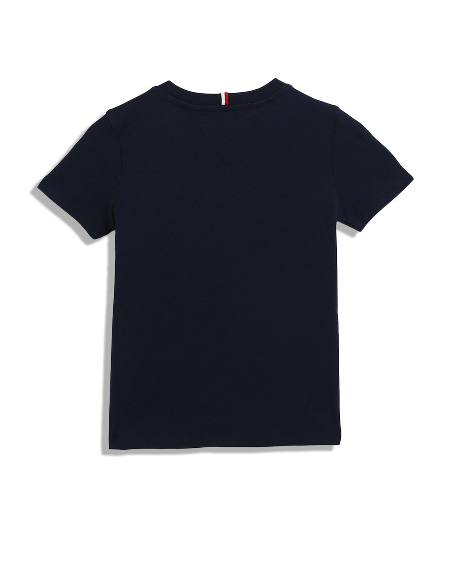 Tommy Hilfiger Kids Boys Logo Regular-Fit Cotton T-Shirt