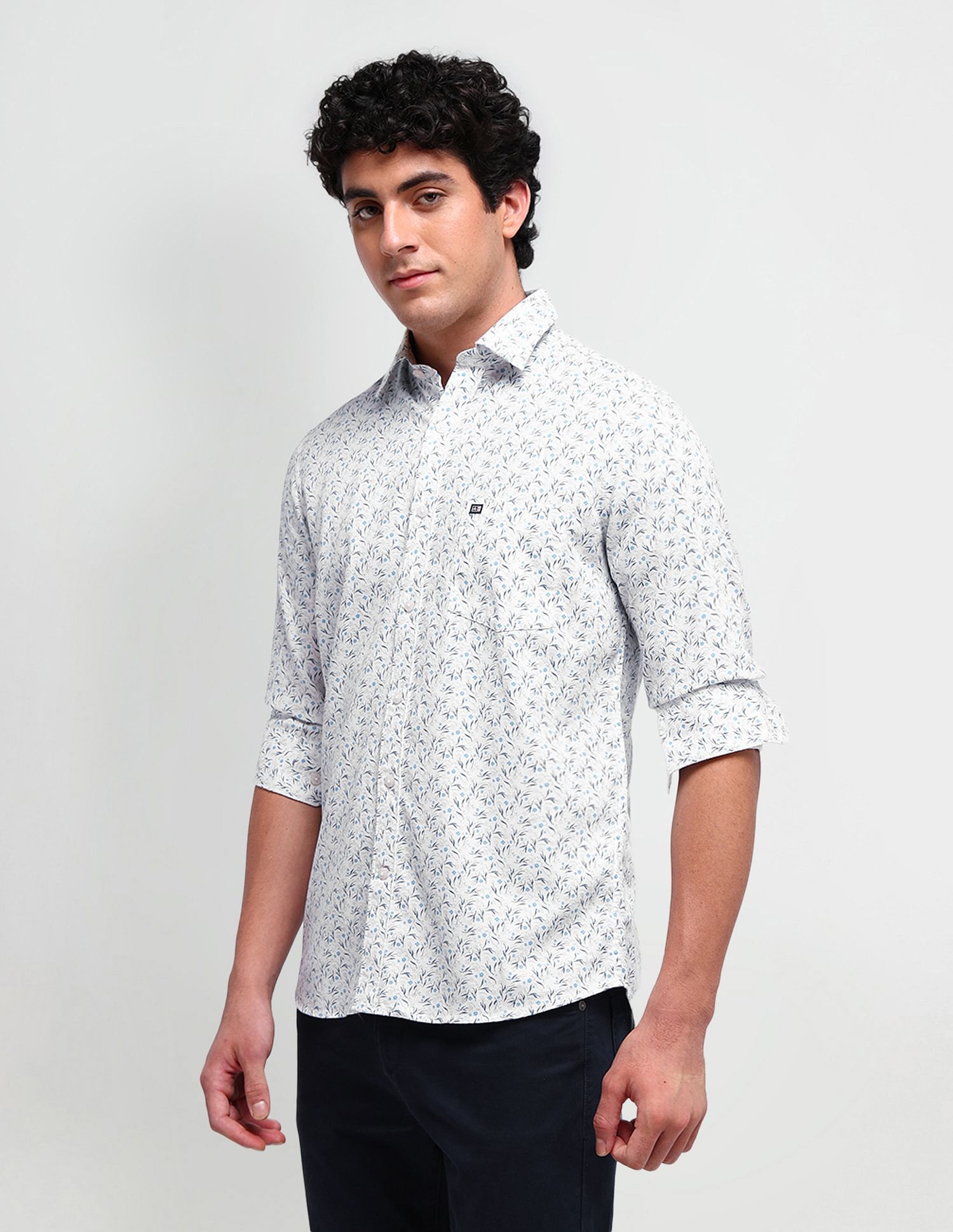 Arrow Sport Brooklyn Fit Floral Shirt