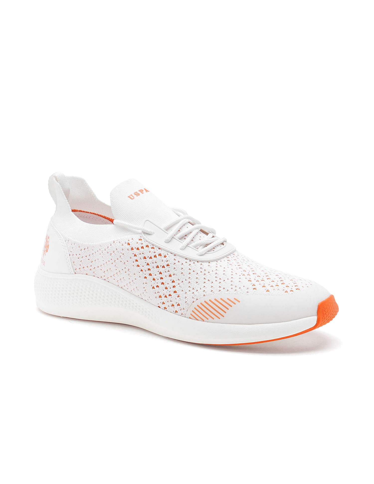 U.S. Polo Assn. Men Castro 3.0 White Uspa Sport Sneakers