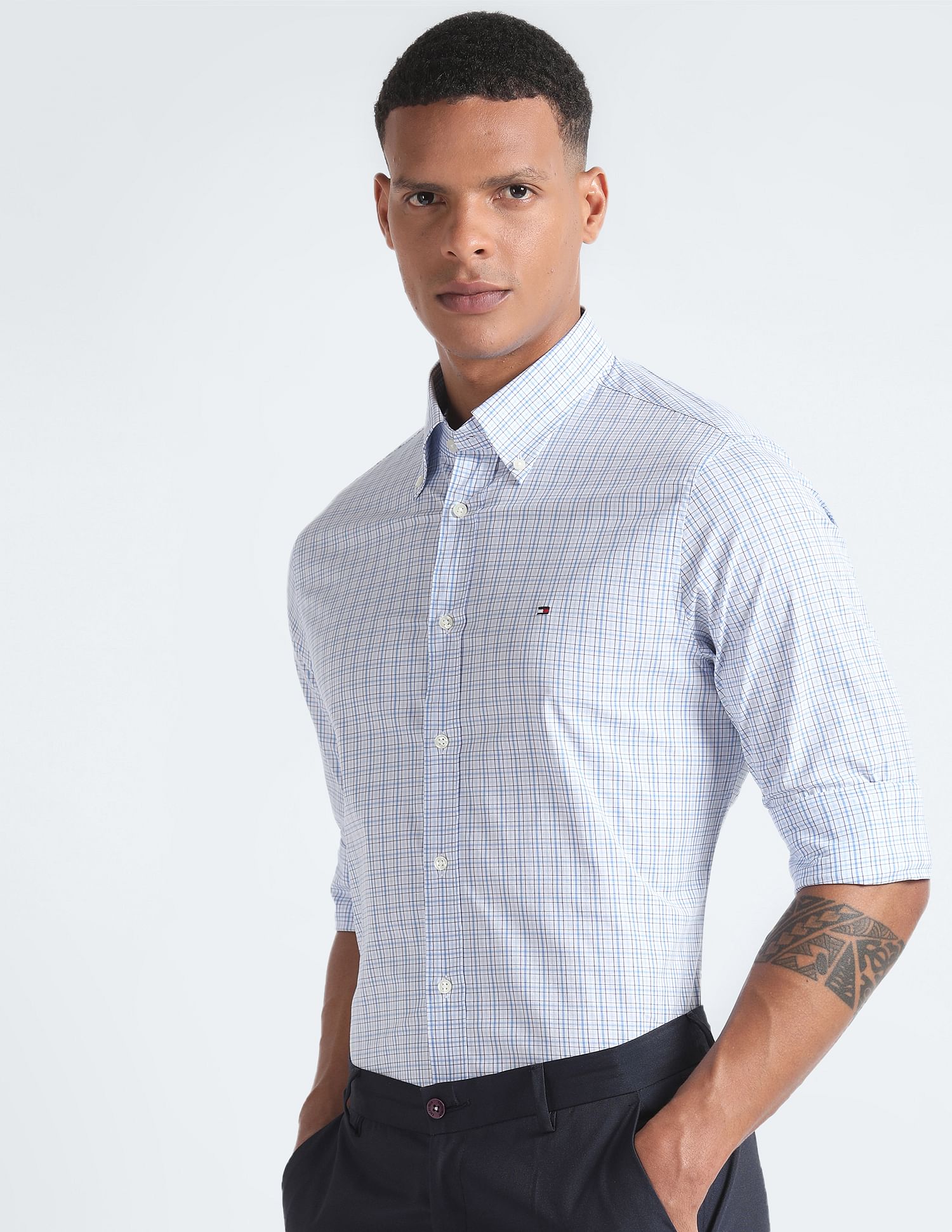 Tommy Hilfiger Sustainable Gun Club Check Shirt