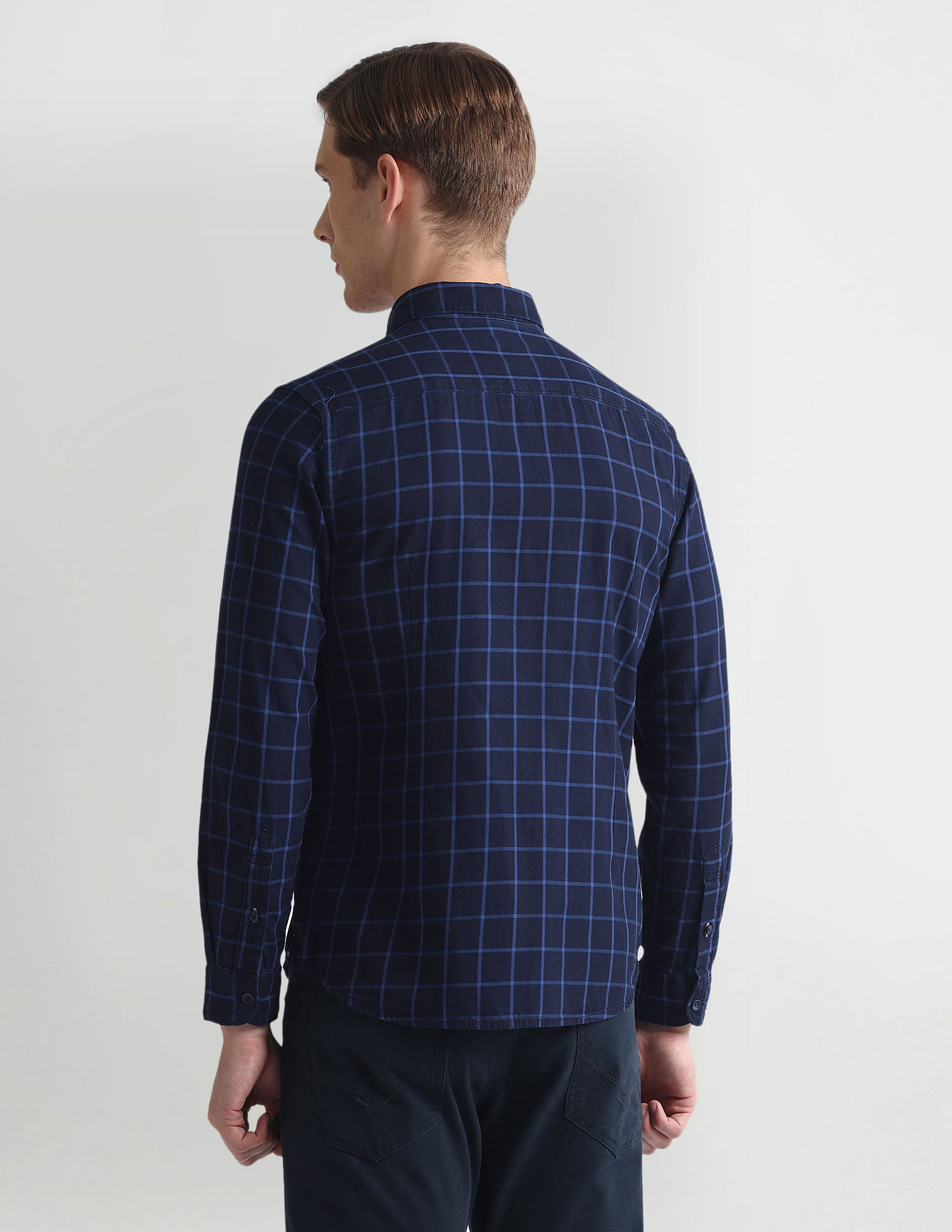 U.S. Polo Assn. Denim Co. Graph Check Twill Shirt