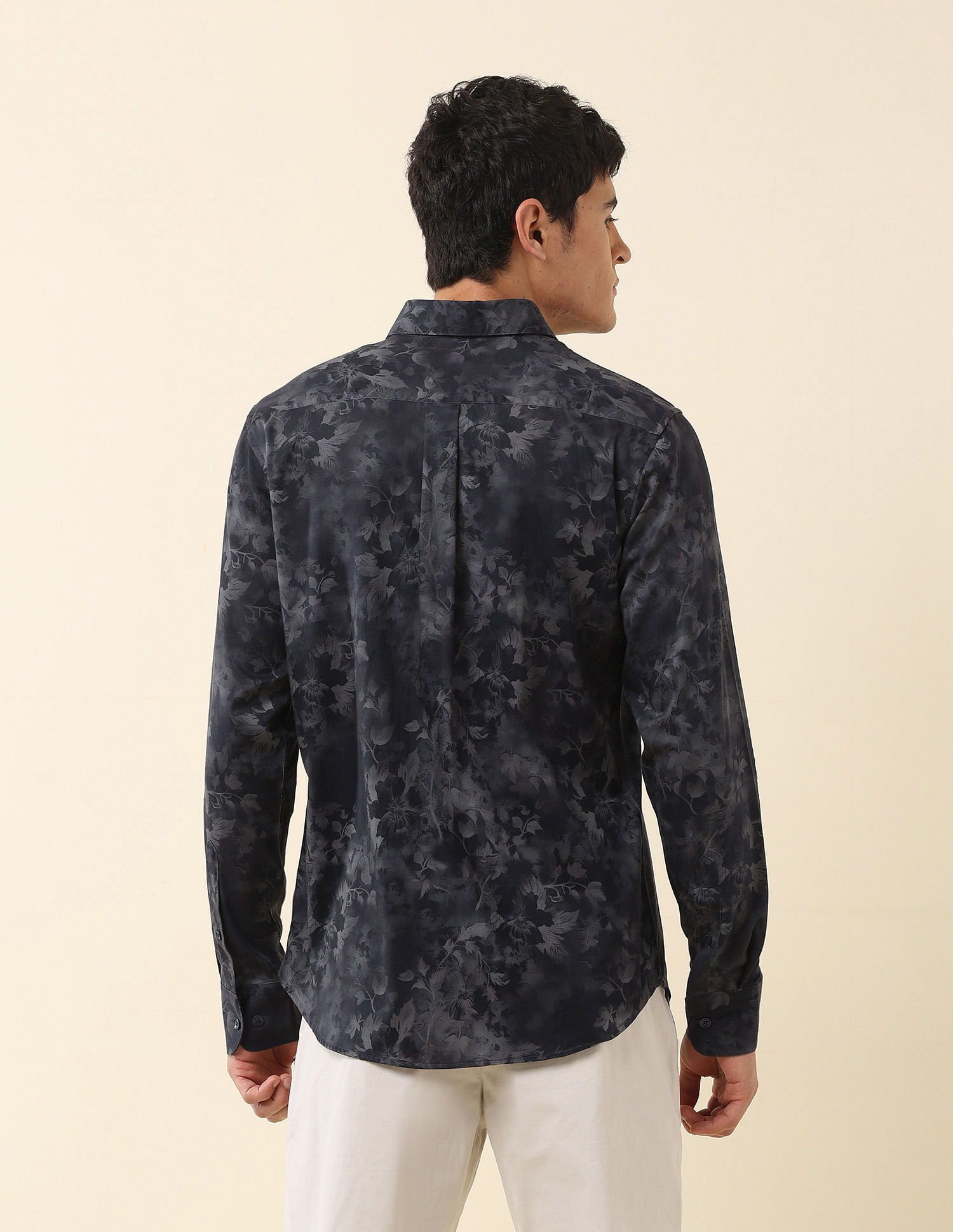 U.S. Polo Assn. Tailored Fit Floral Printed Shirt