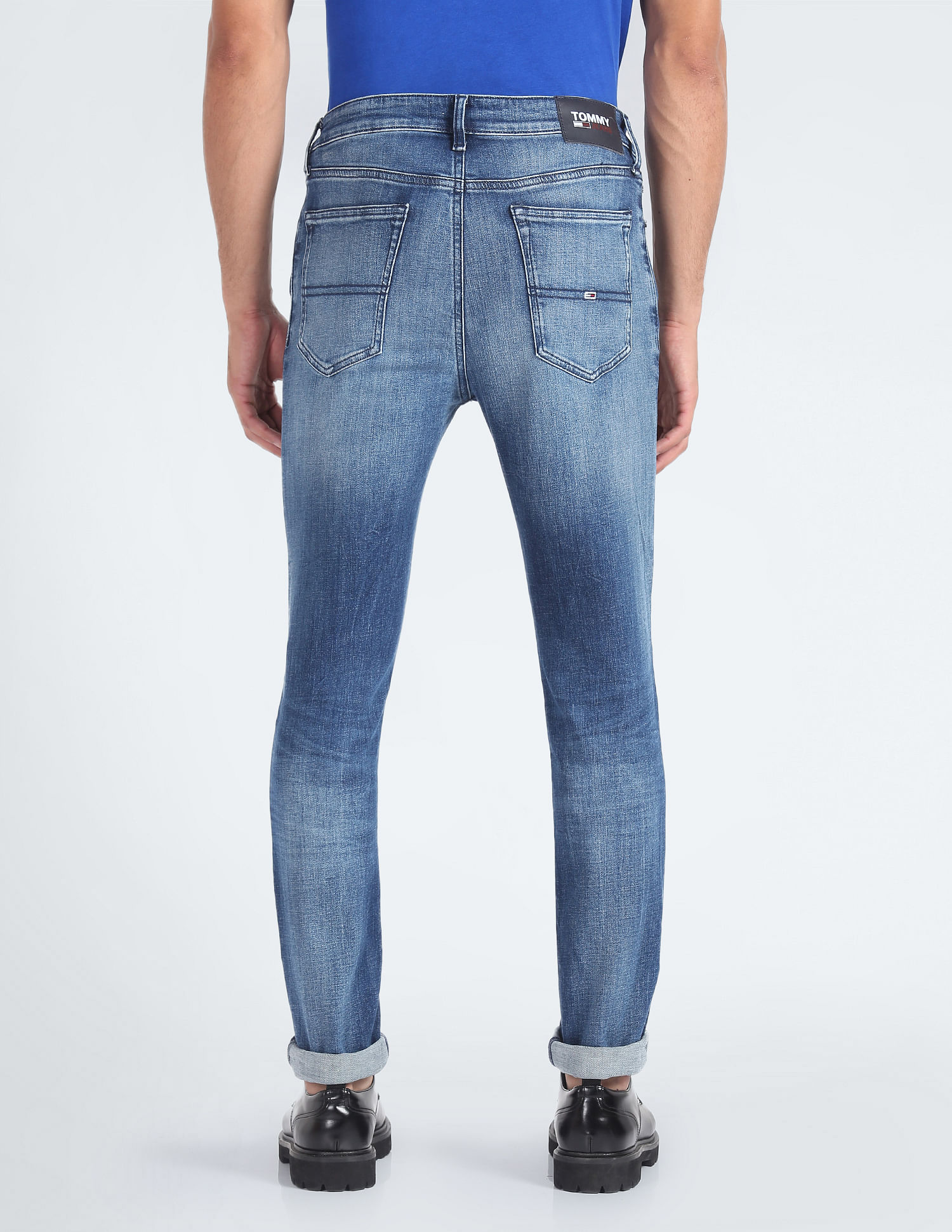 Tommy Hilfiger Simon Skinny Fit Recycled Cotton Jeans