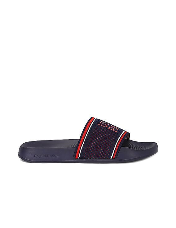 U.S. Polo Assn. Men Open Toe Lightweight Breyton 2.0 Slides