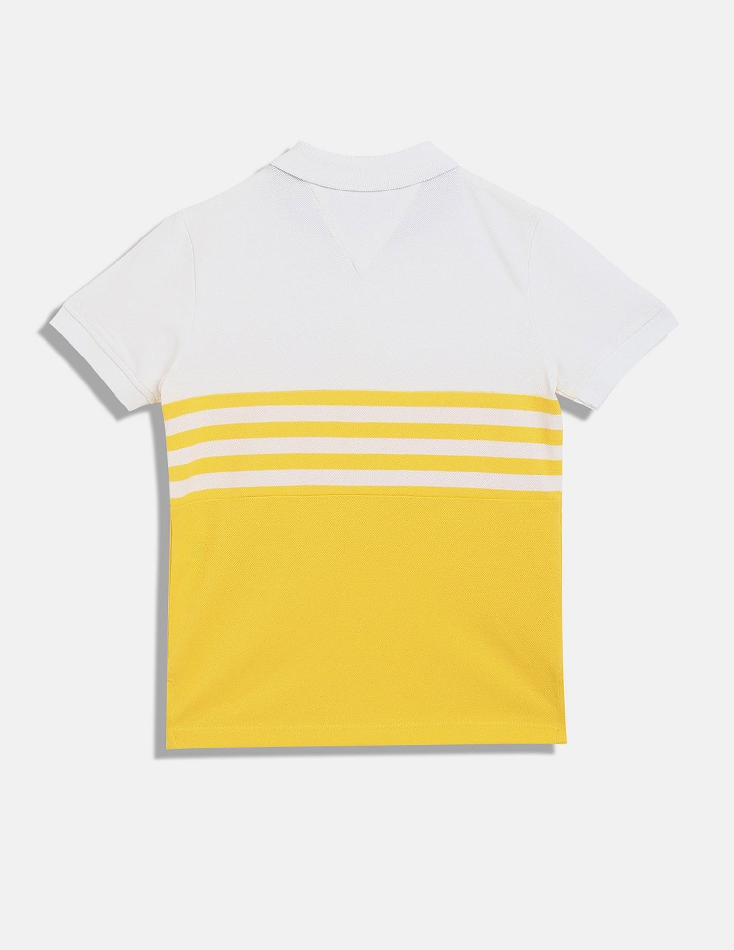 Tommy Hilfiger Kids Boys Colorblock Regular-Fit Cotton Polo T-Shirt