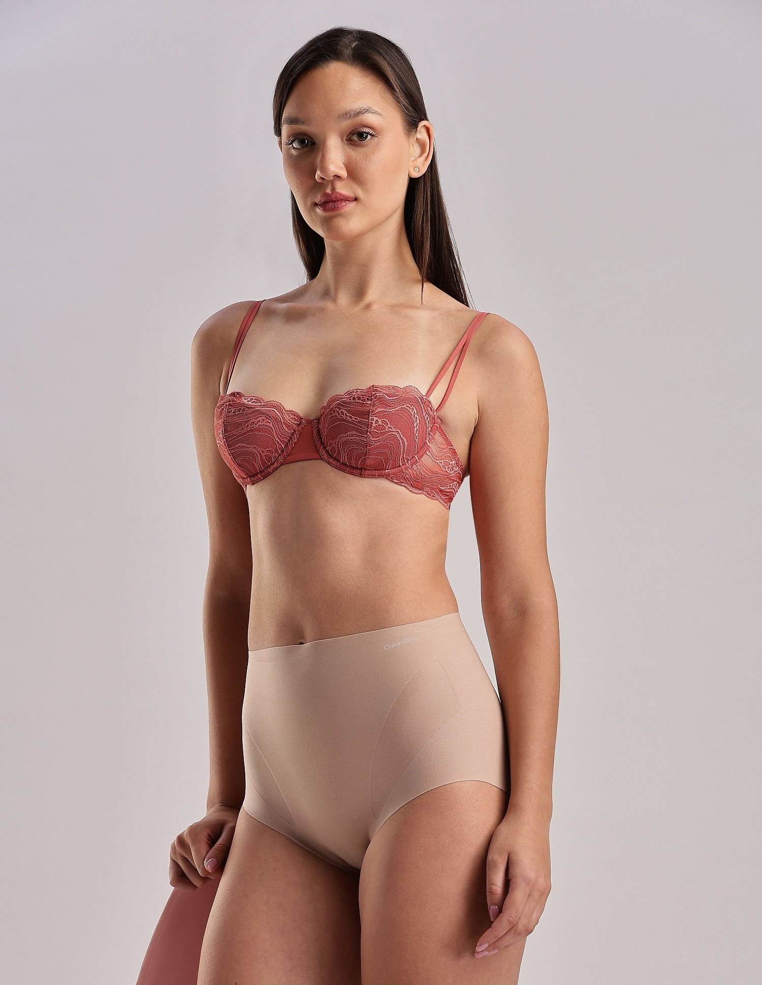 Calvin Klein Underwear Solid High Rise Seamless Panty