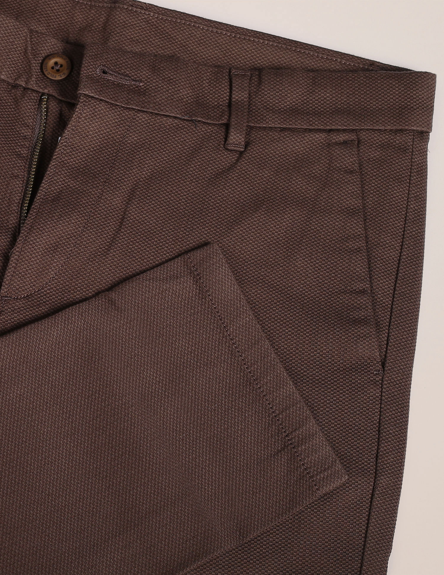 U.S. Polo Assn. Cotton Stretch Dobby Trousers