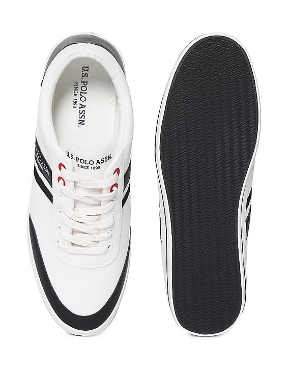 U.S. Polo Assn. Men Round Toe Panelled Hague Sneakers