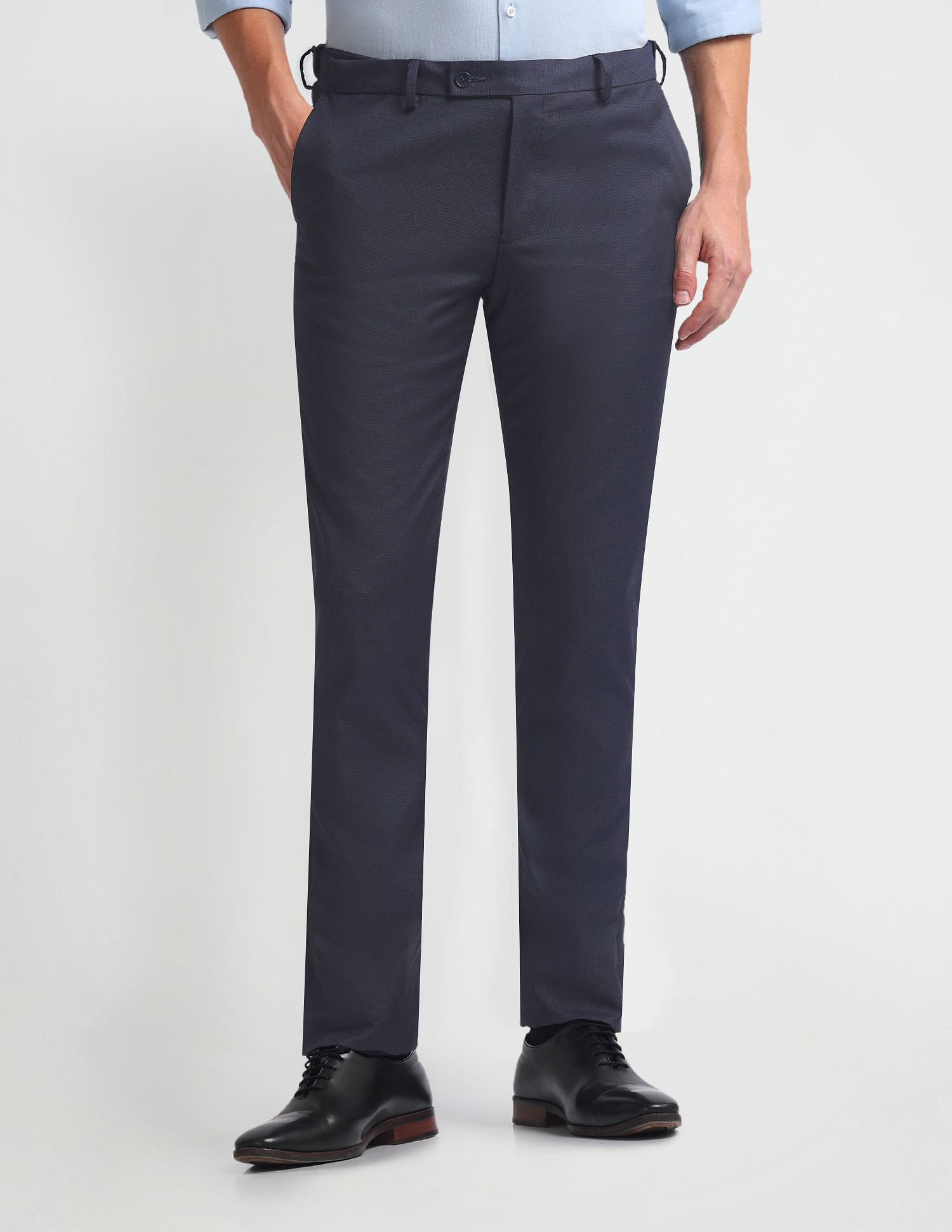 Arrow Slim Fit Autoflex Trousers