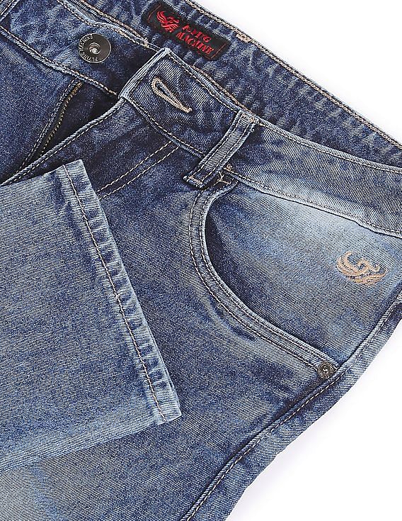 Flying Machine Mid Rise Skinny Jackson Fit Jeans