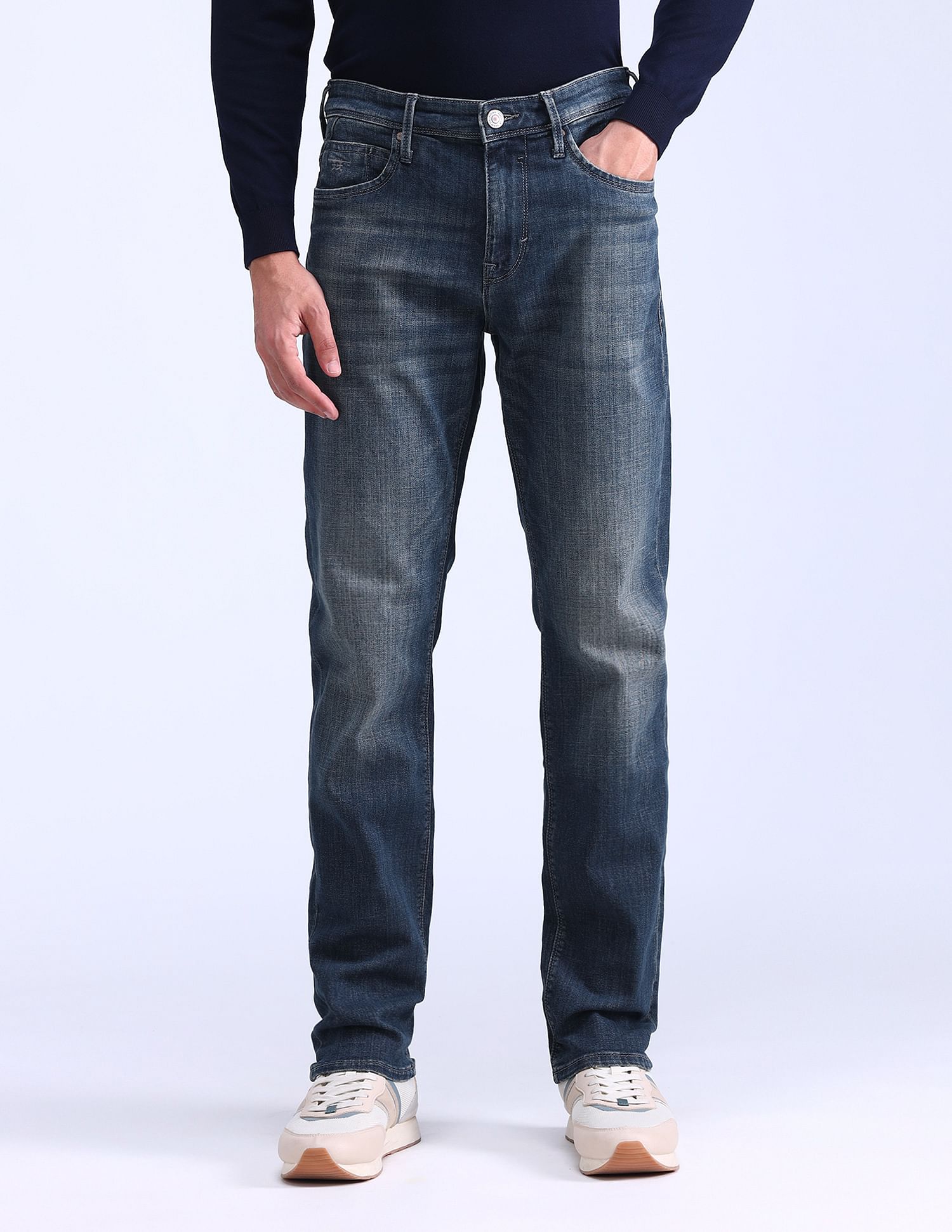 Flying Machine Freddie Slim Straight Fit Jeans