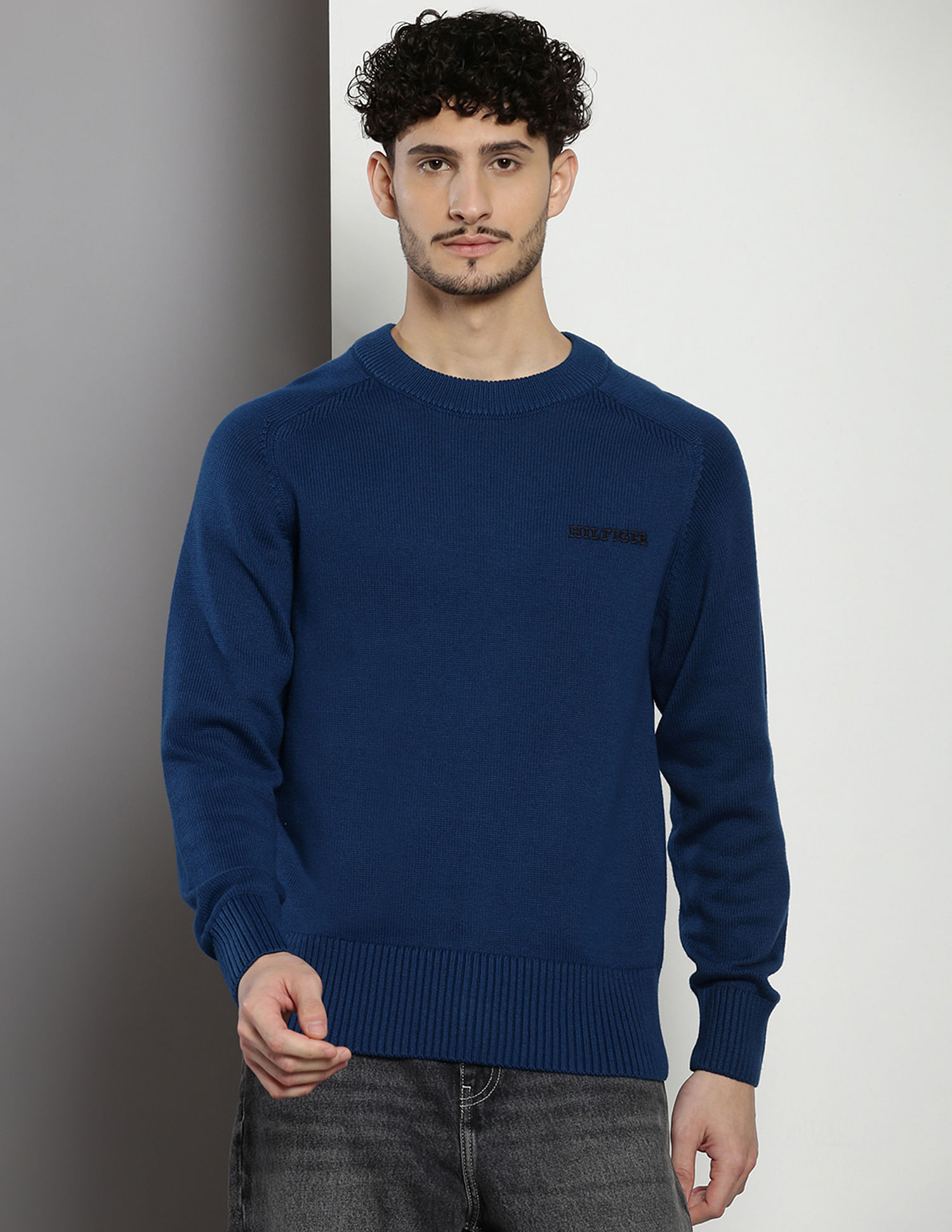 Tommy Hilfiger Monotype Cotton Sweater