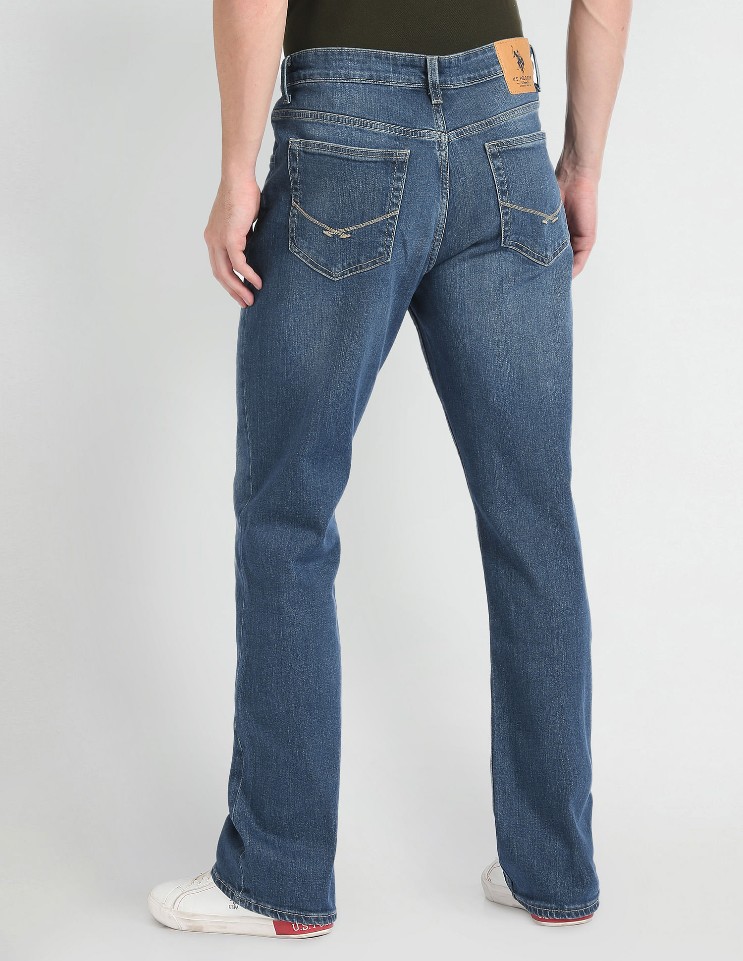 U.S. Polo Assn. Denim Co. Connor Bootcut Fit Blue Jeans