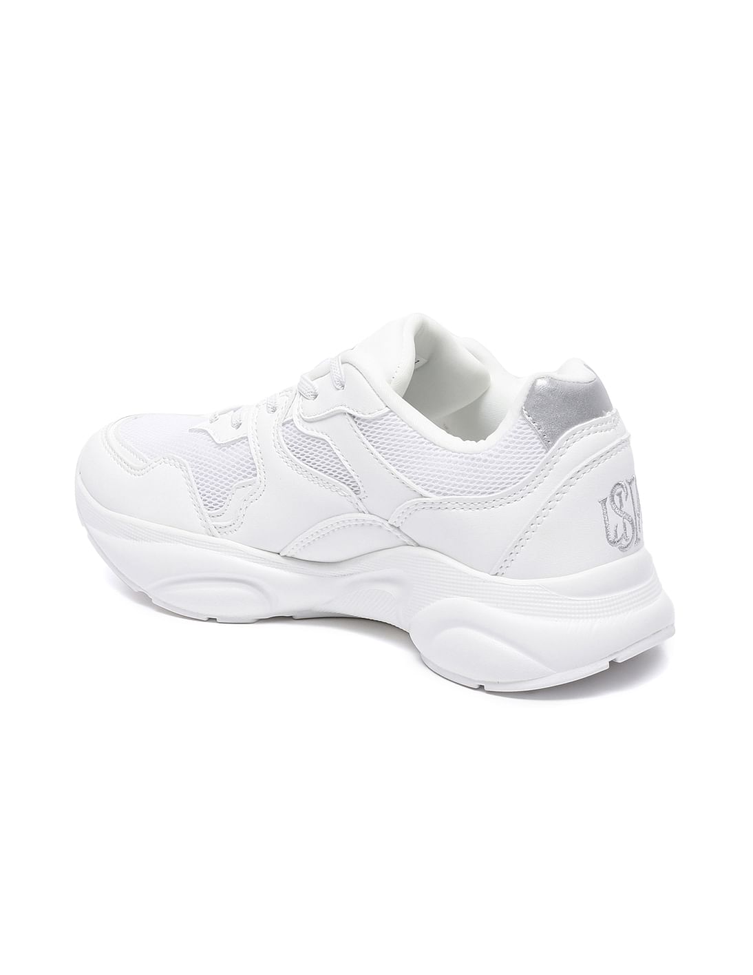 U.S. Polo Assn. Women Panelled Solid Lace Up Zuri Sneakers