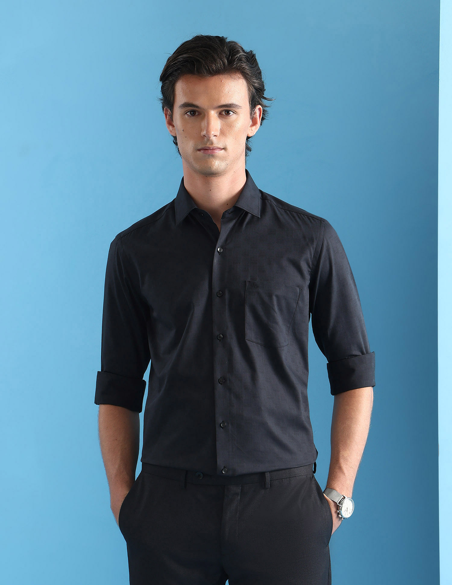 Arrow Manhattan Slim Fit Velocity Shirt