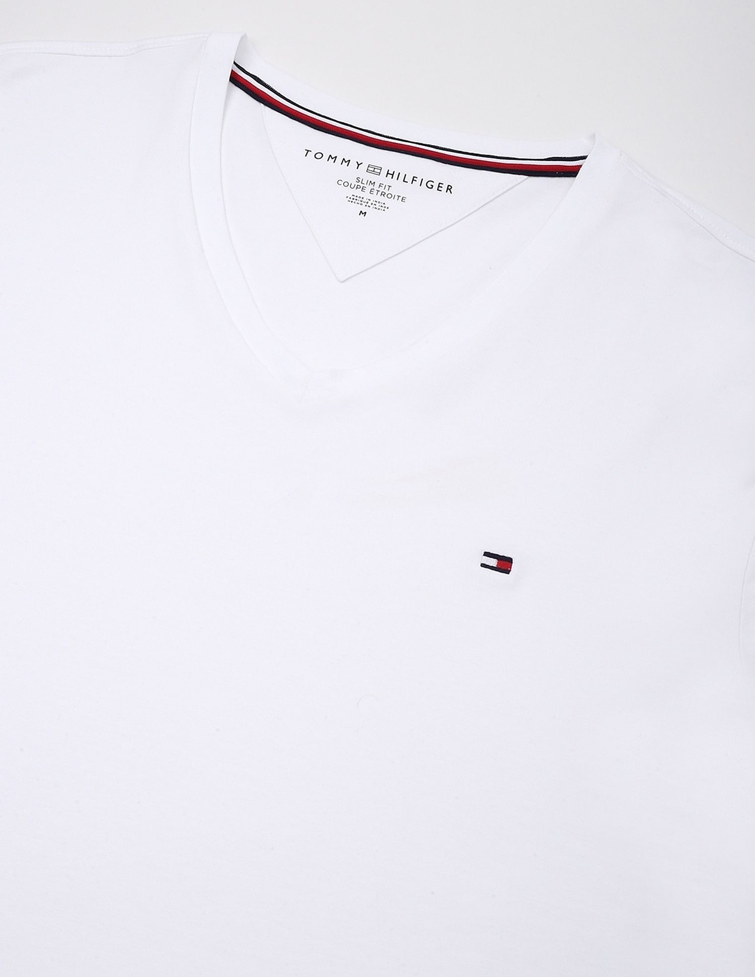 Tommy Hilfiger Solid Regular-Fit Cotton T-Shirt