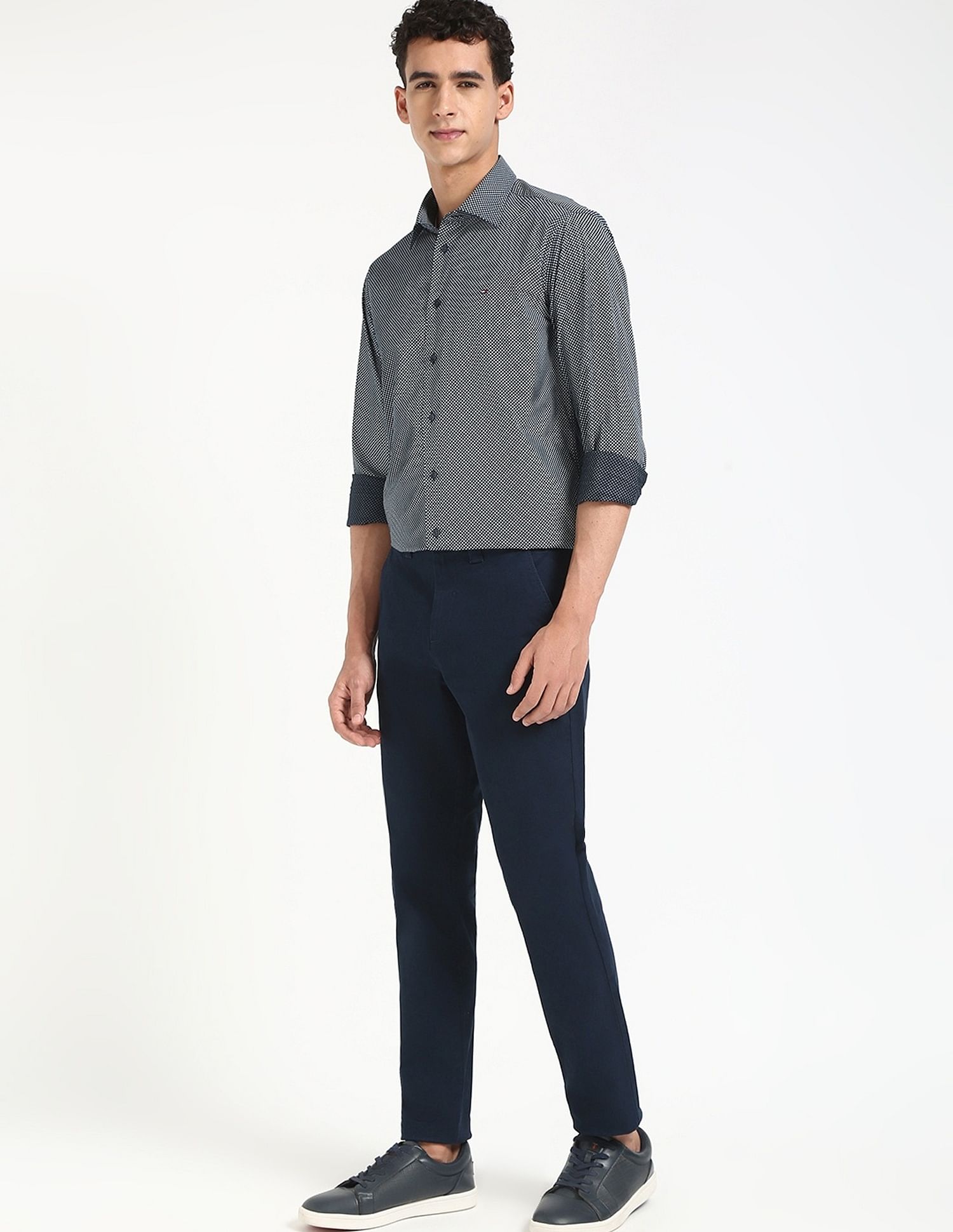 Tommy Hilfiger Printed Regular-Fit Woven Shirt