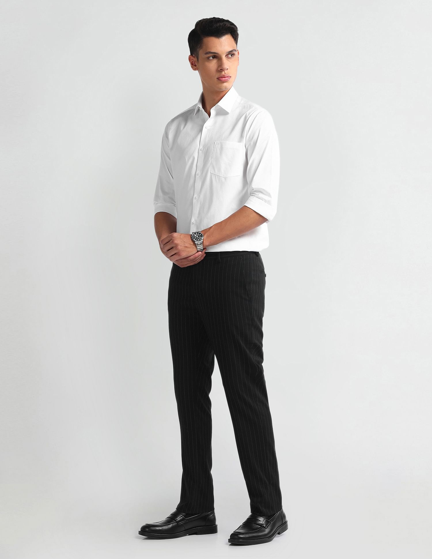 Arrow Manhattan Slim Cotton Shirt