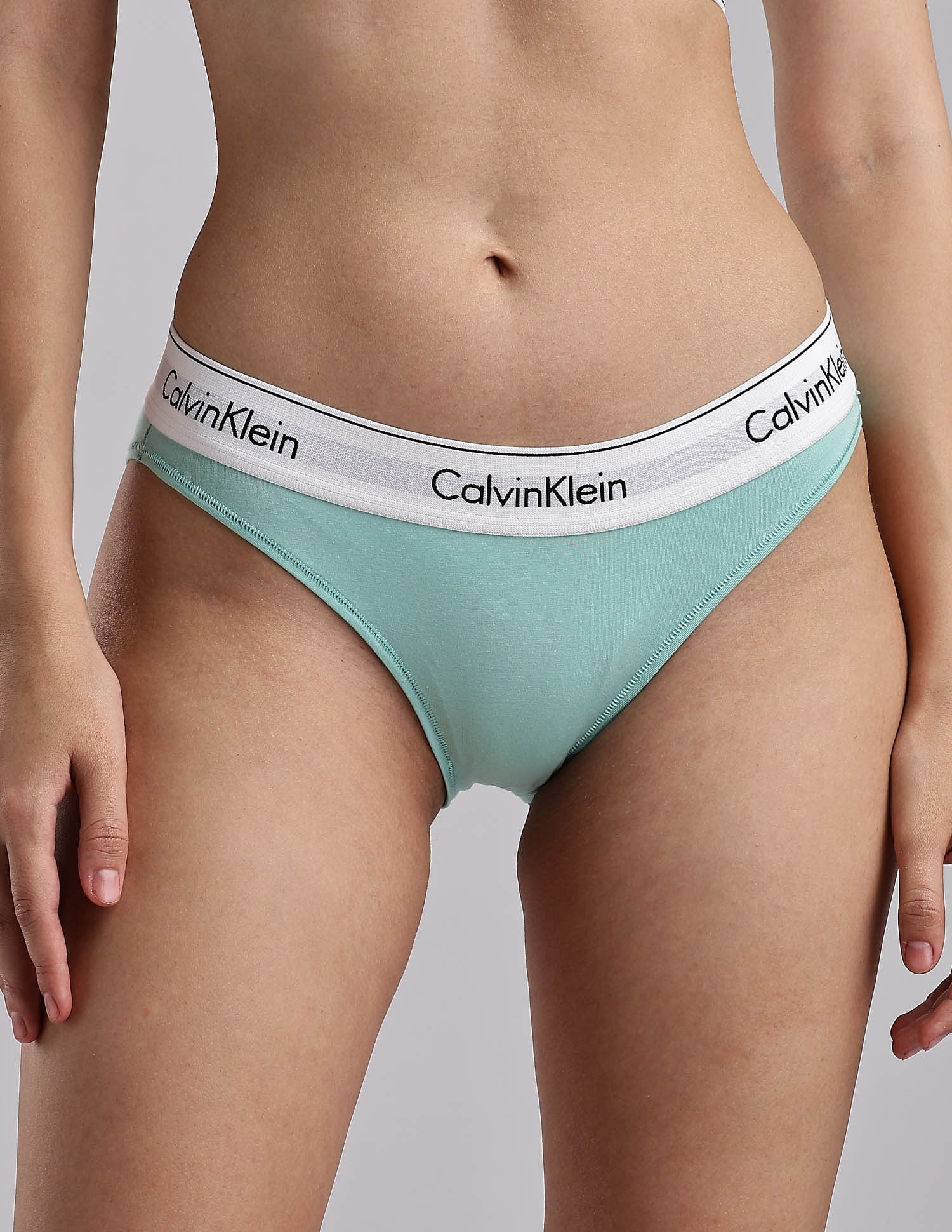 Calvin Klein Underwear Womens Blue Solid Panties