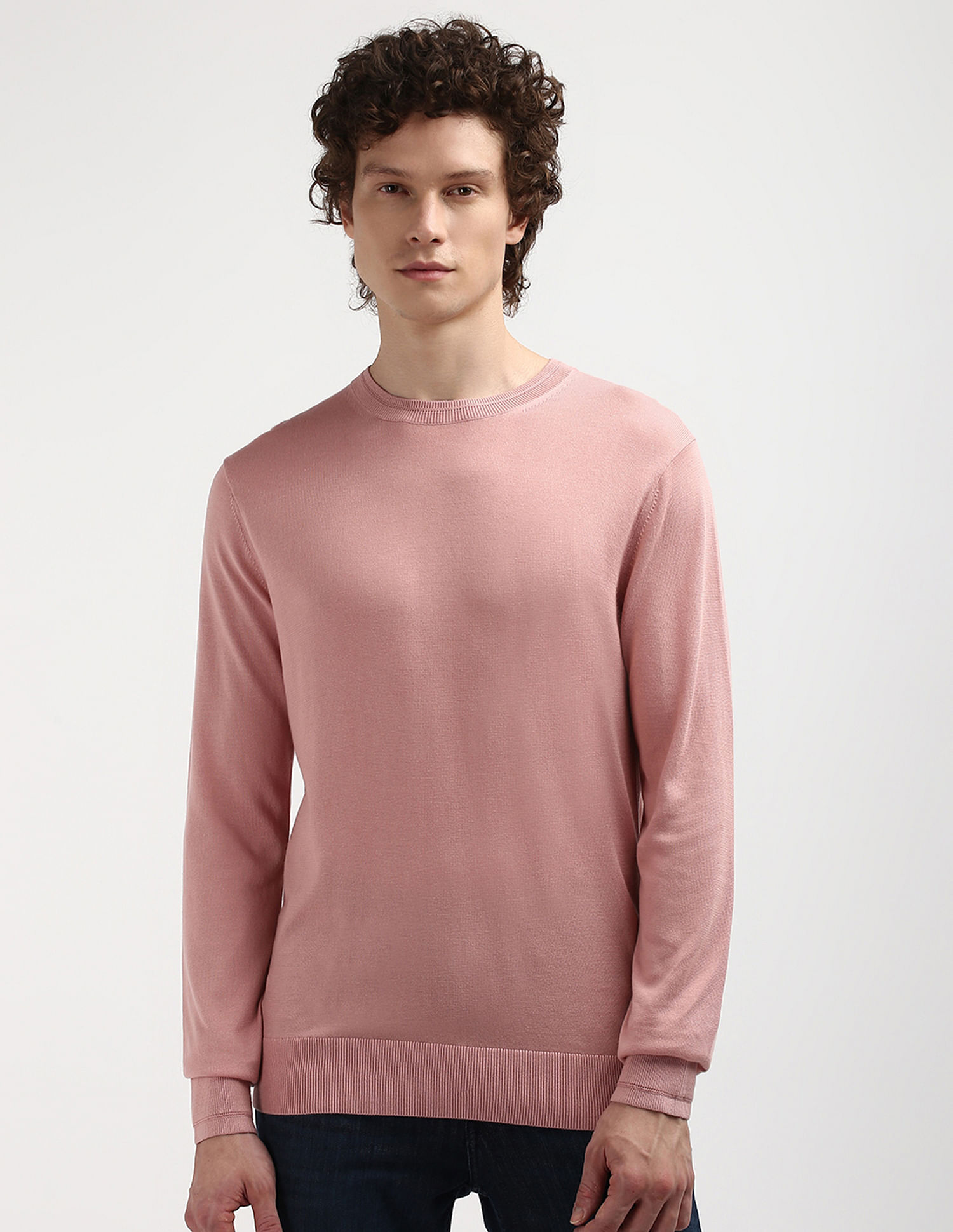 Tommy Hilfiger Cotton Lyocell Crew Neck Sweater