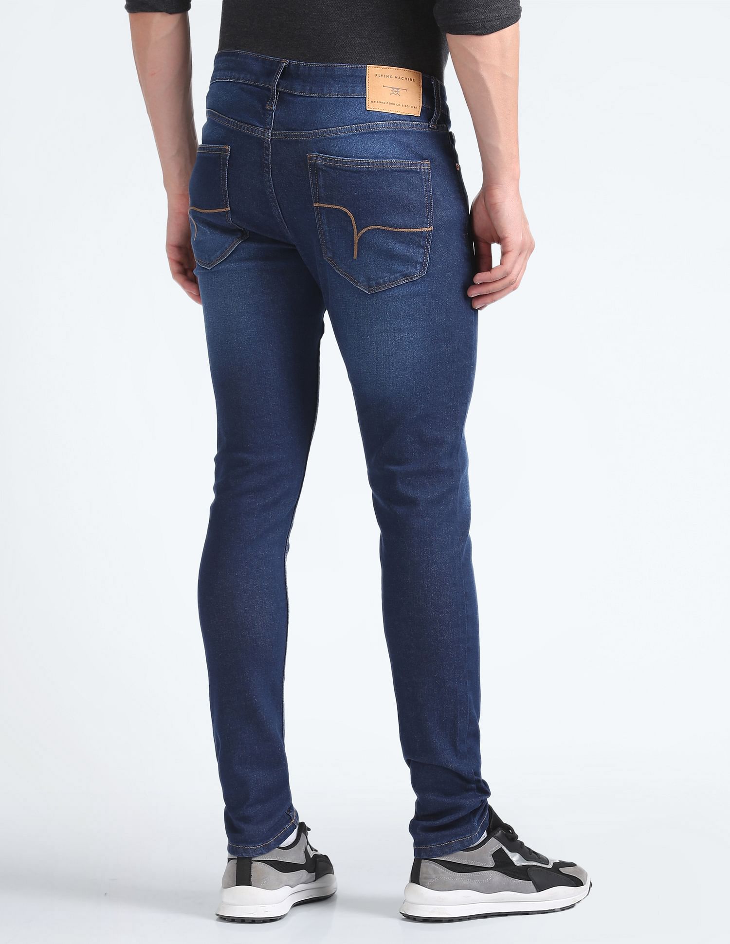 Flying Machine Jackson Skinny Fit Stone Wash Jeans