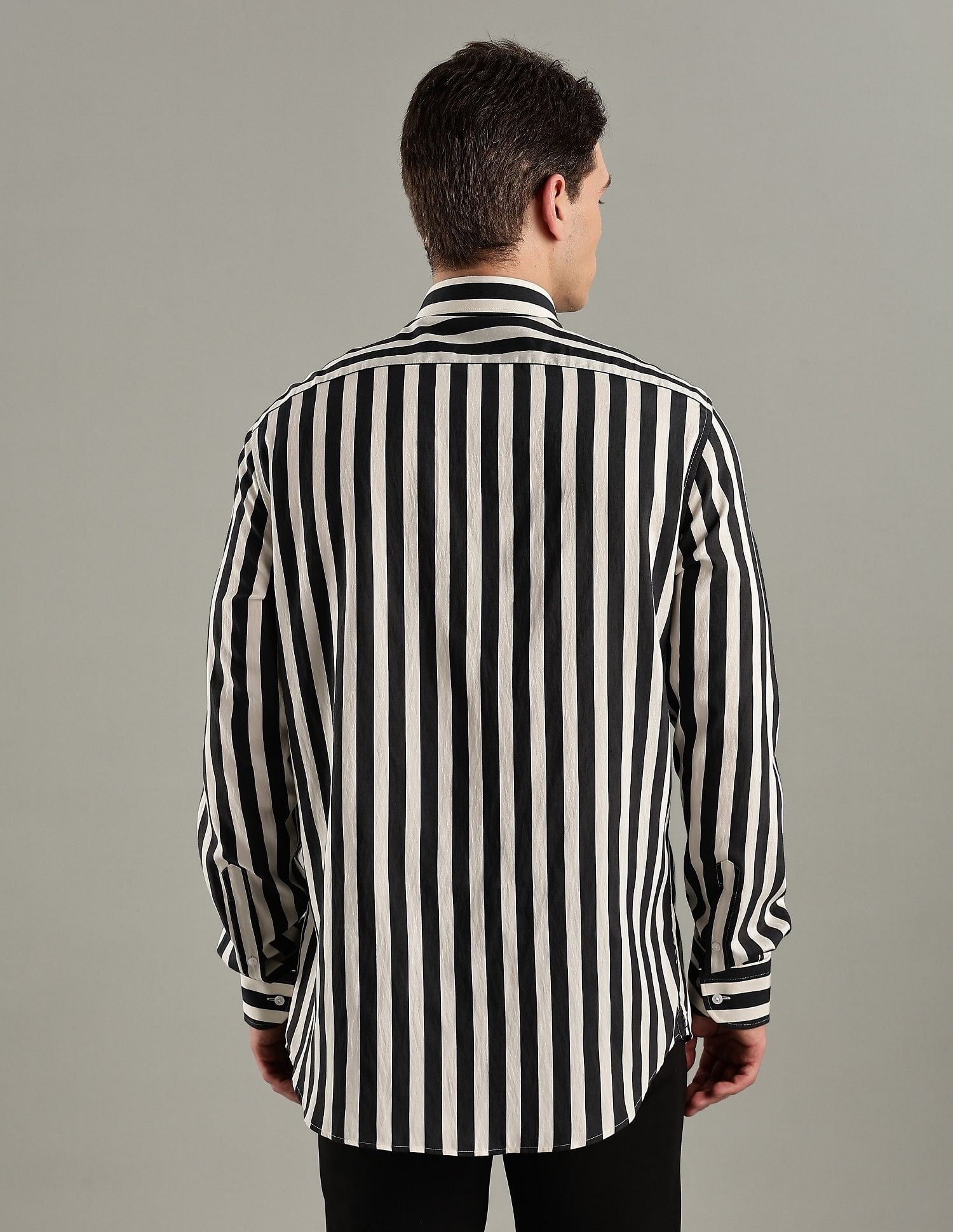 Tommy Hilfiger Striped Regular-Fit Modal Shirt
