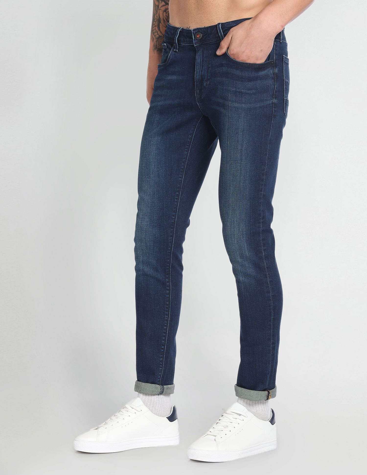 Flying Machine Low Rise Super Skinny F-Lite Jeans