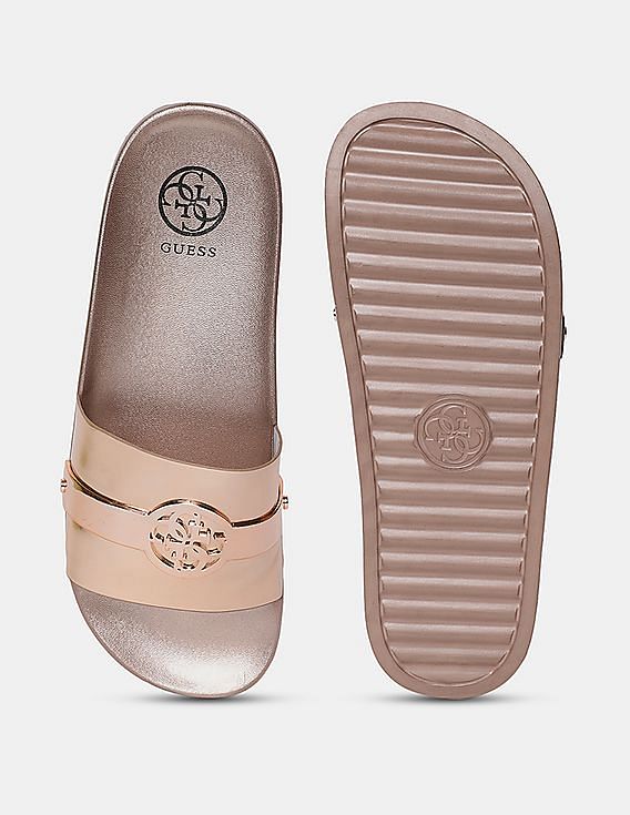 Guess Salema Womens Flat Dressy Slide Sandals