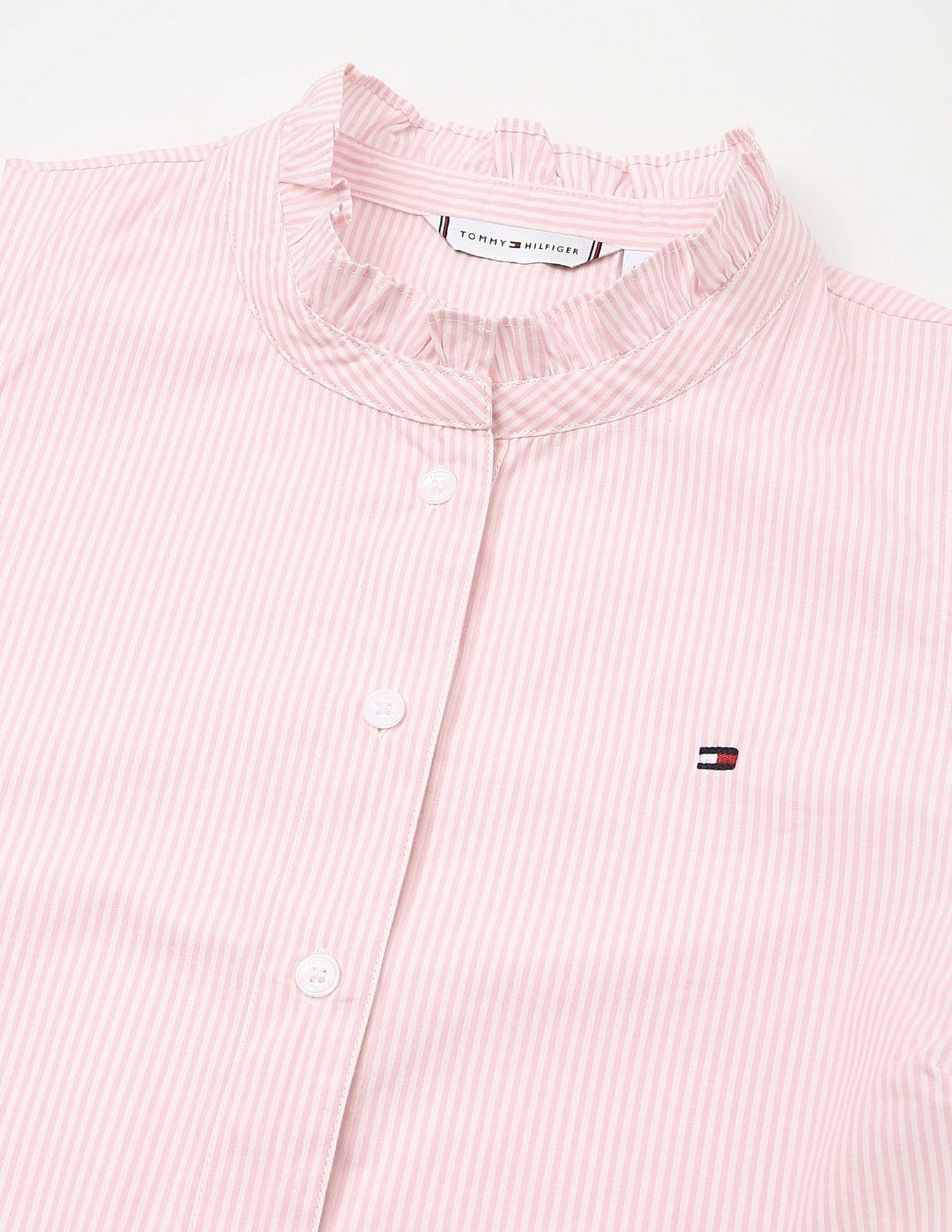 Tommy Hilfiger Striped Regular-Fit Cotton Shirt