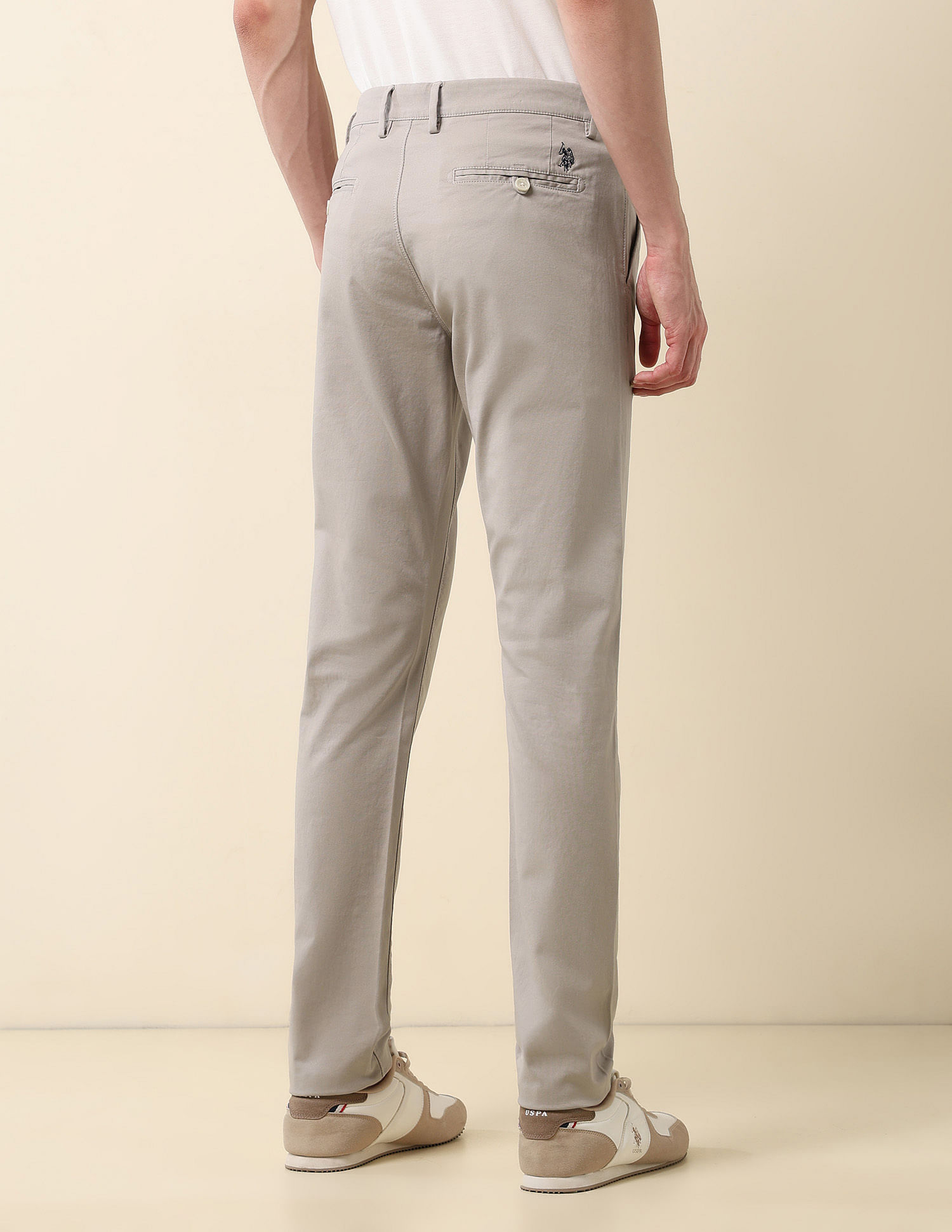 U.S. Polo Assn. Austin Slim Fit Dobby Weave Trousers