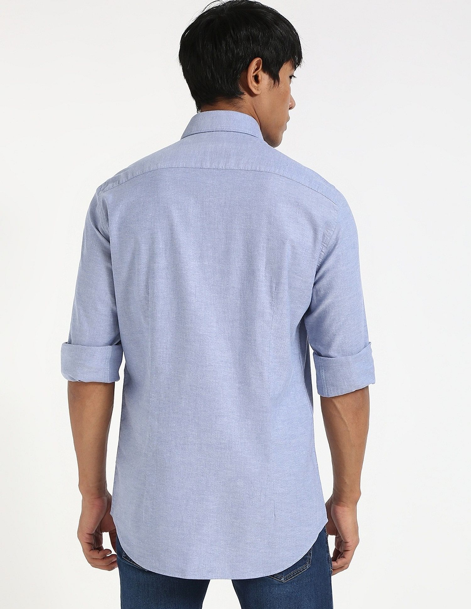 Tommy Hilfiger Solid Regular-Fit Oxford Woven Shirt