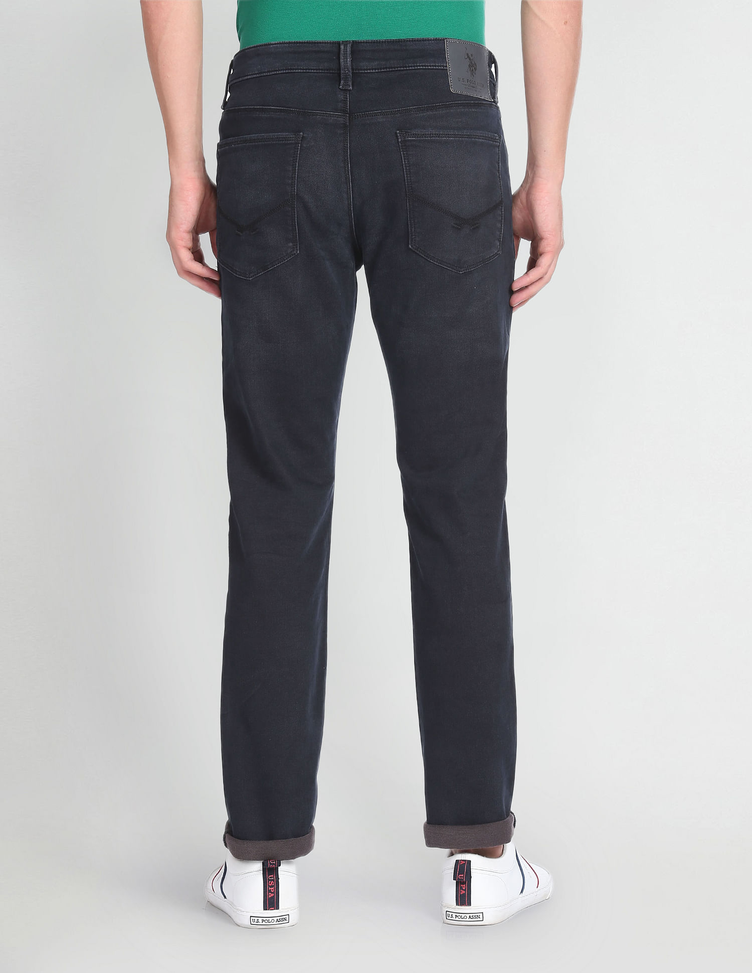 U.S. Polo Assn. Denim Co. Brandon Slim Tapered Fit Blue Jeans