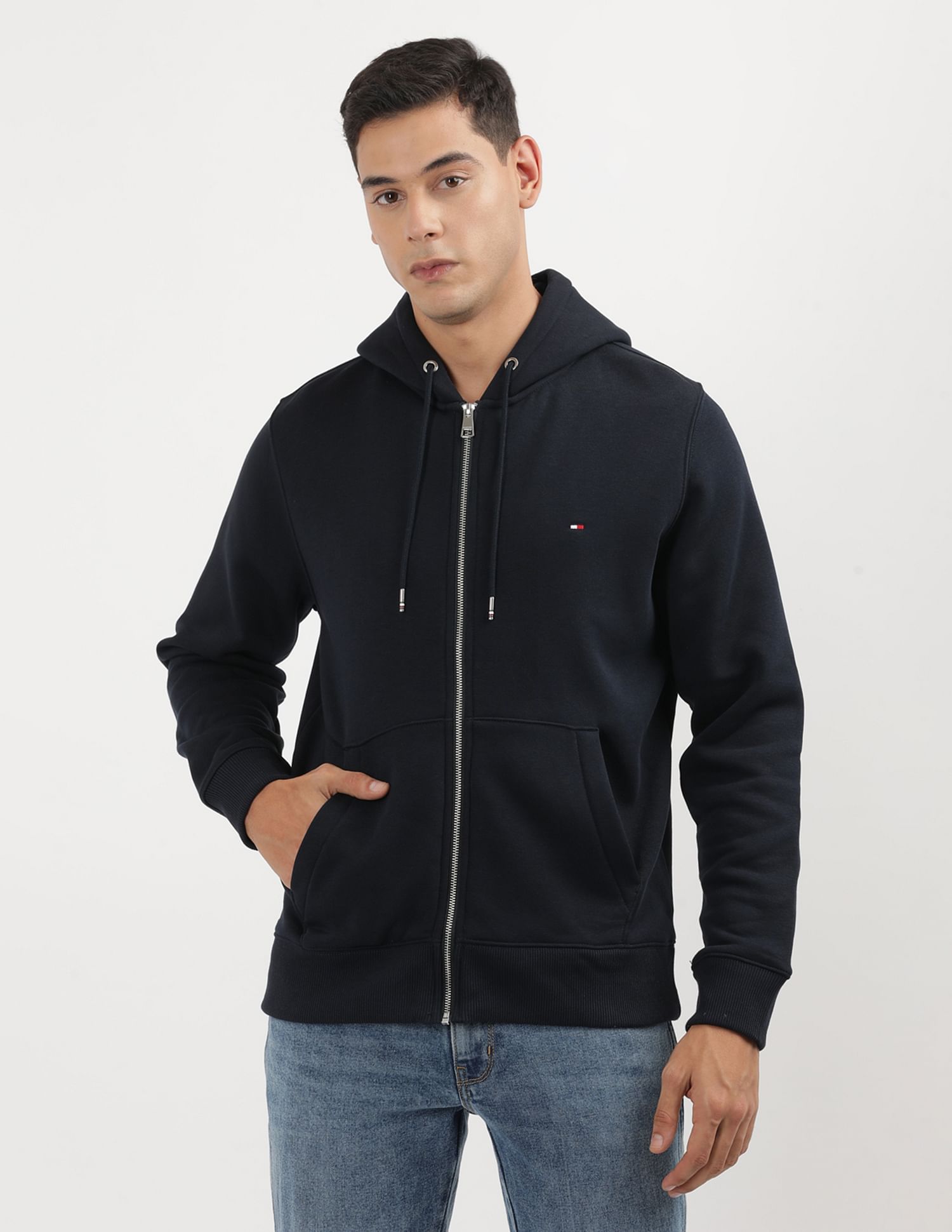 Tommy Hilfiger Essential Cotton Hooded Sweatshirt