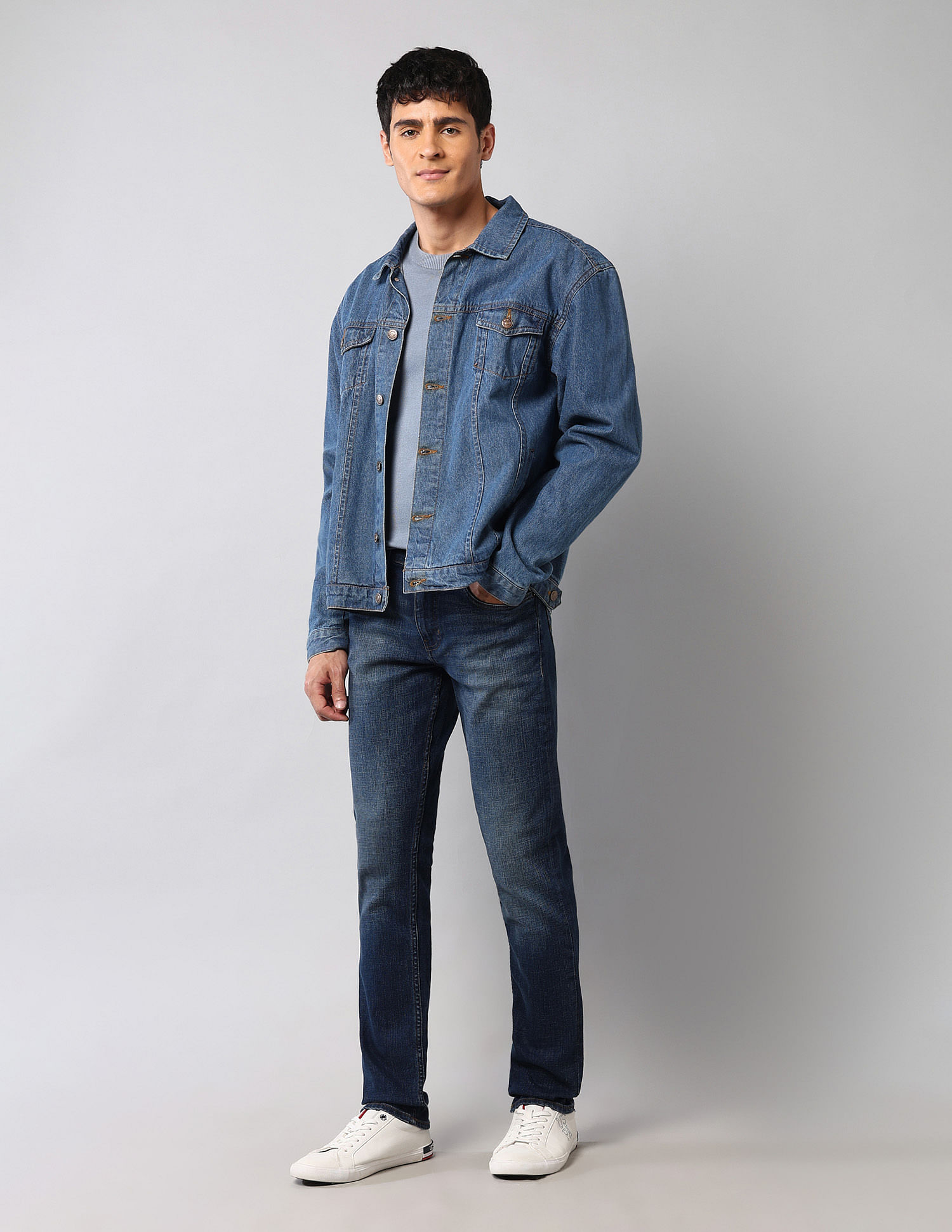 U.S. Polo Assn. Denim Co. Regallo Skinny Fit Blue Vintage Jeans