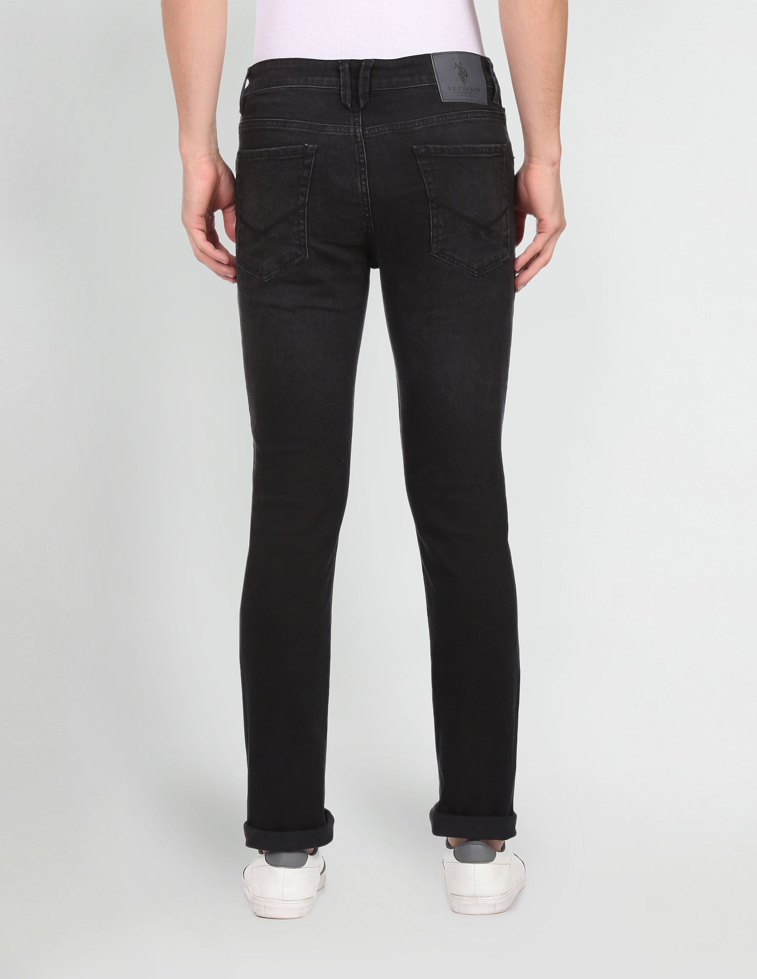 U.S. Polo Assn. Denim Co. Regallo Skinny Fit Black Jeans