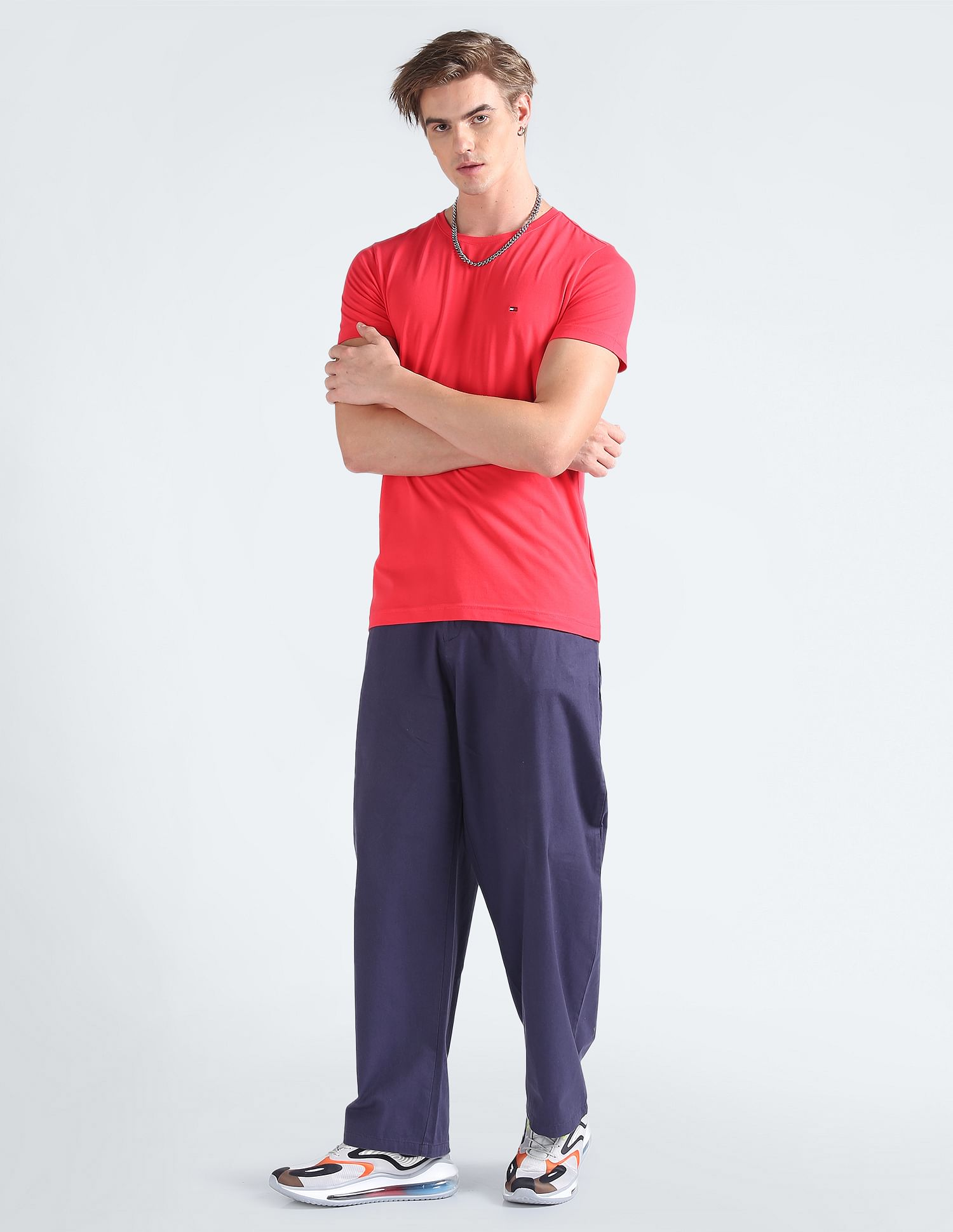 Tommy Hilfiger Transitional Organic Cotton Stretch Slim Fit T-Shirt