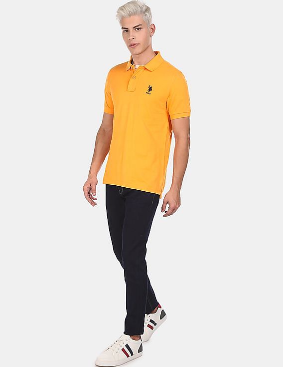 U.S. Polo Assn. Standard Fit Pique Polo Shirt