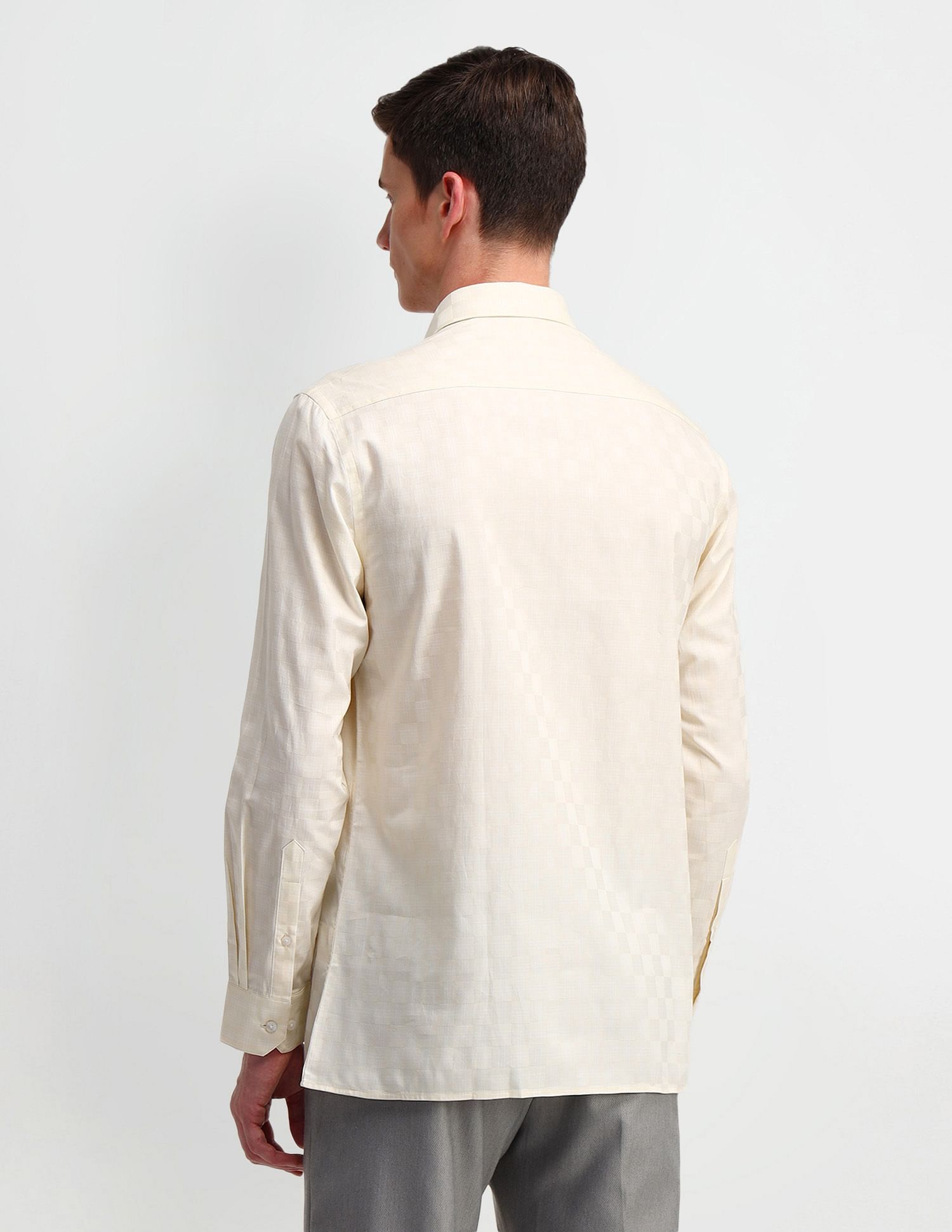 Arrow Glen Checks Cotton Shirt