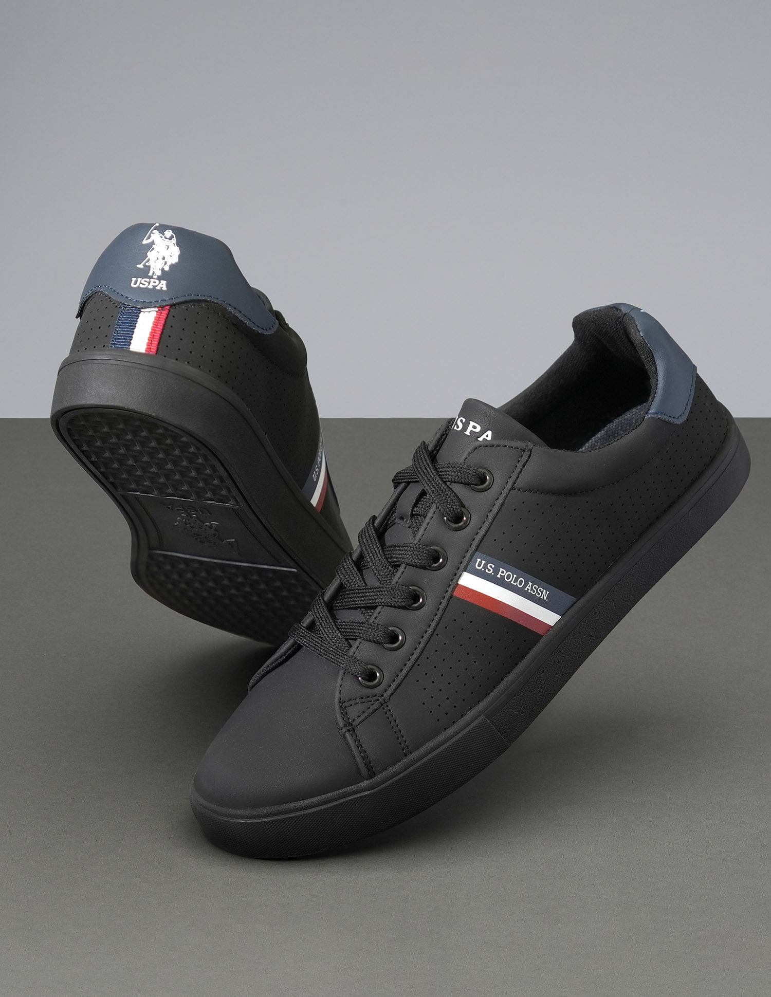 U.S. Polo Assn. Men Capron 3.0 Solid Sneakers
