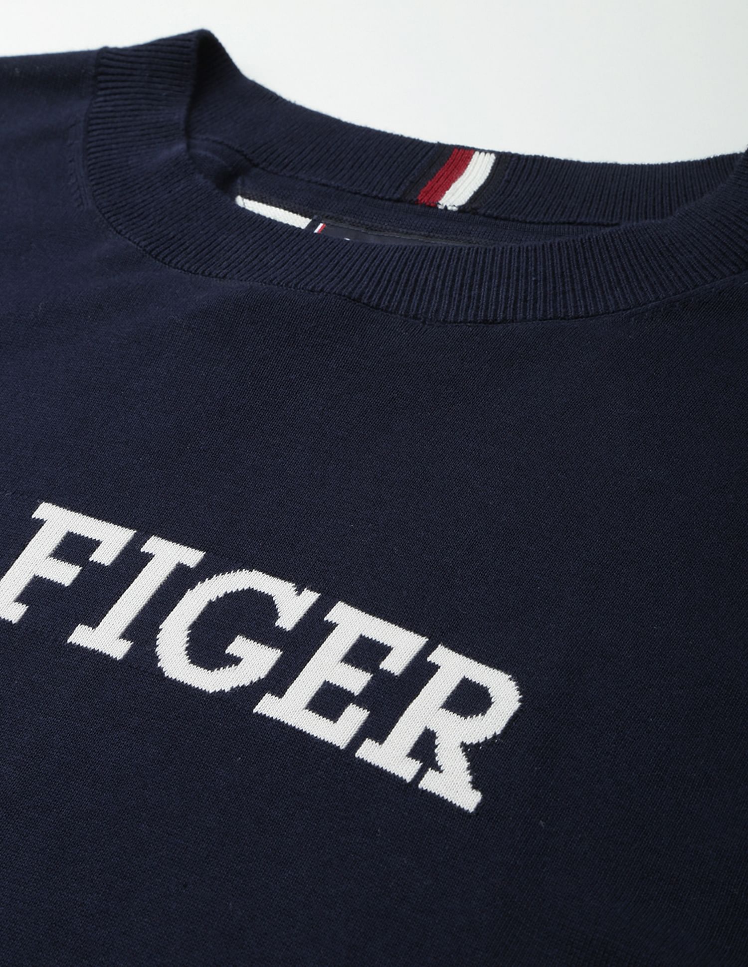 Tommy Hilfiger Crew Neck Cotton Sweater