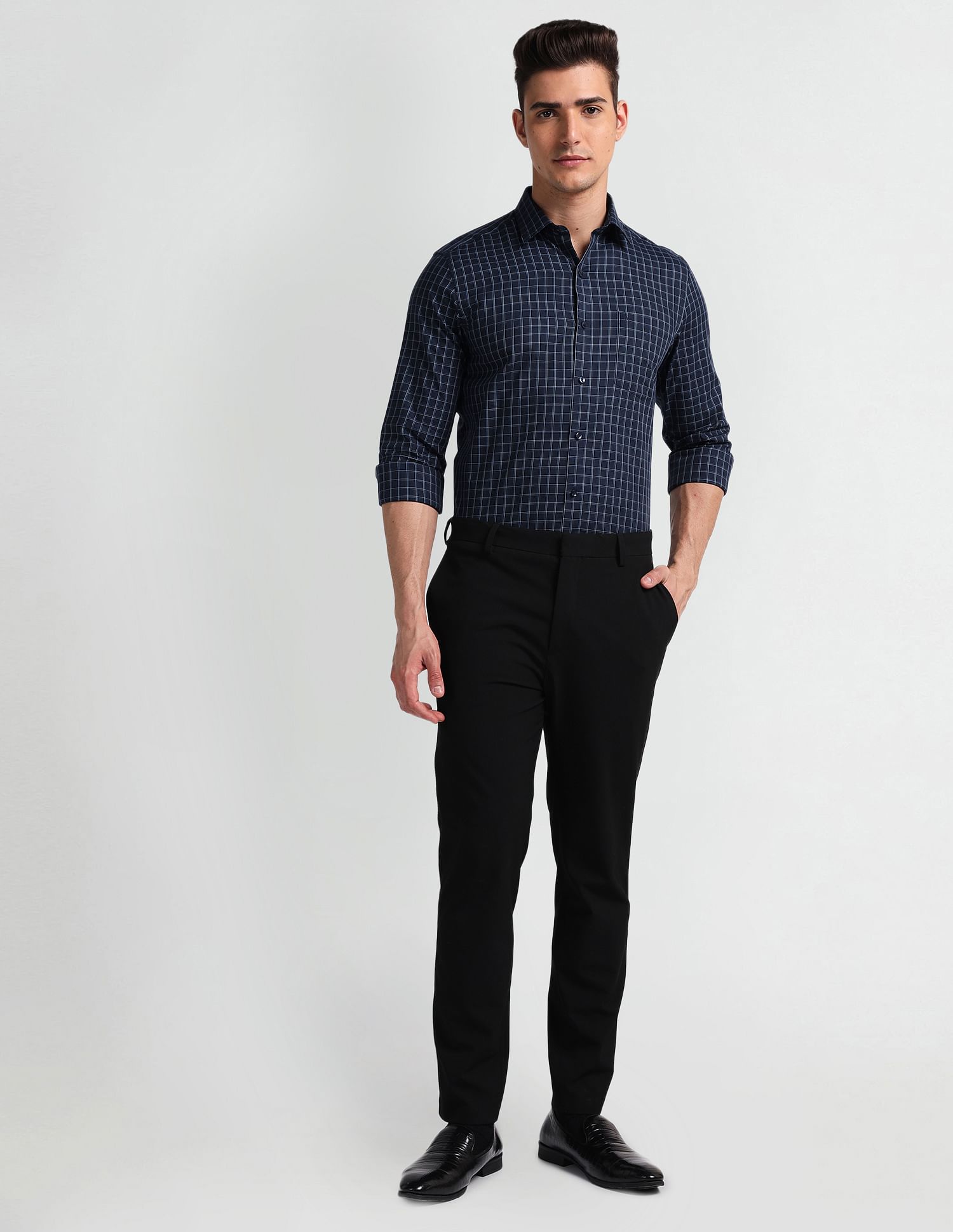 Arrow Classic Regular Fit Cotton Shirt