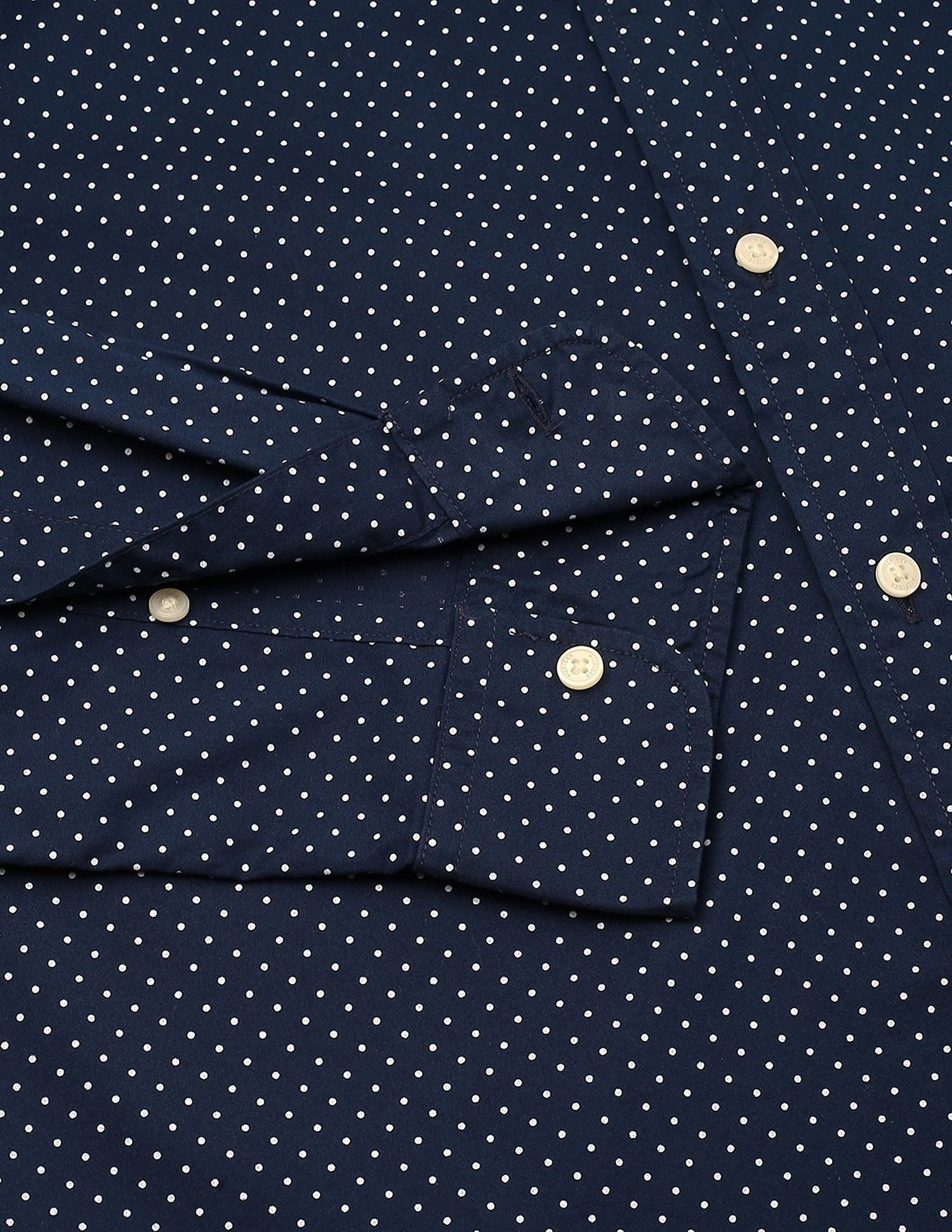 Tommy Hilfiger Printed Regular-Fit Poplin Woven Shirt