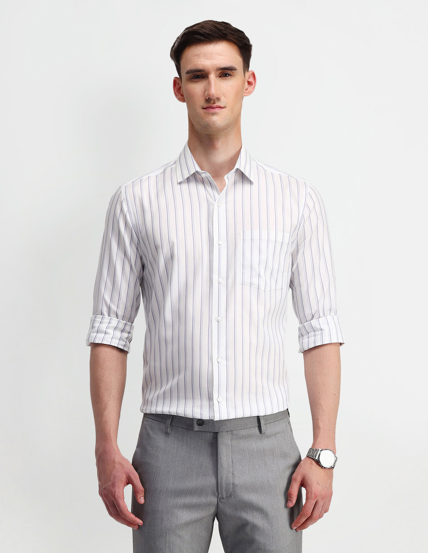 Arrow Liberty Classic Fit Cotton Shirt
